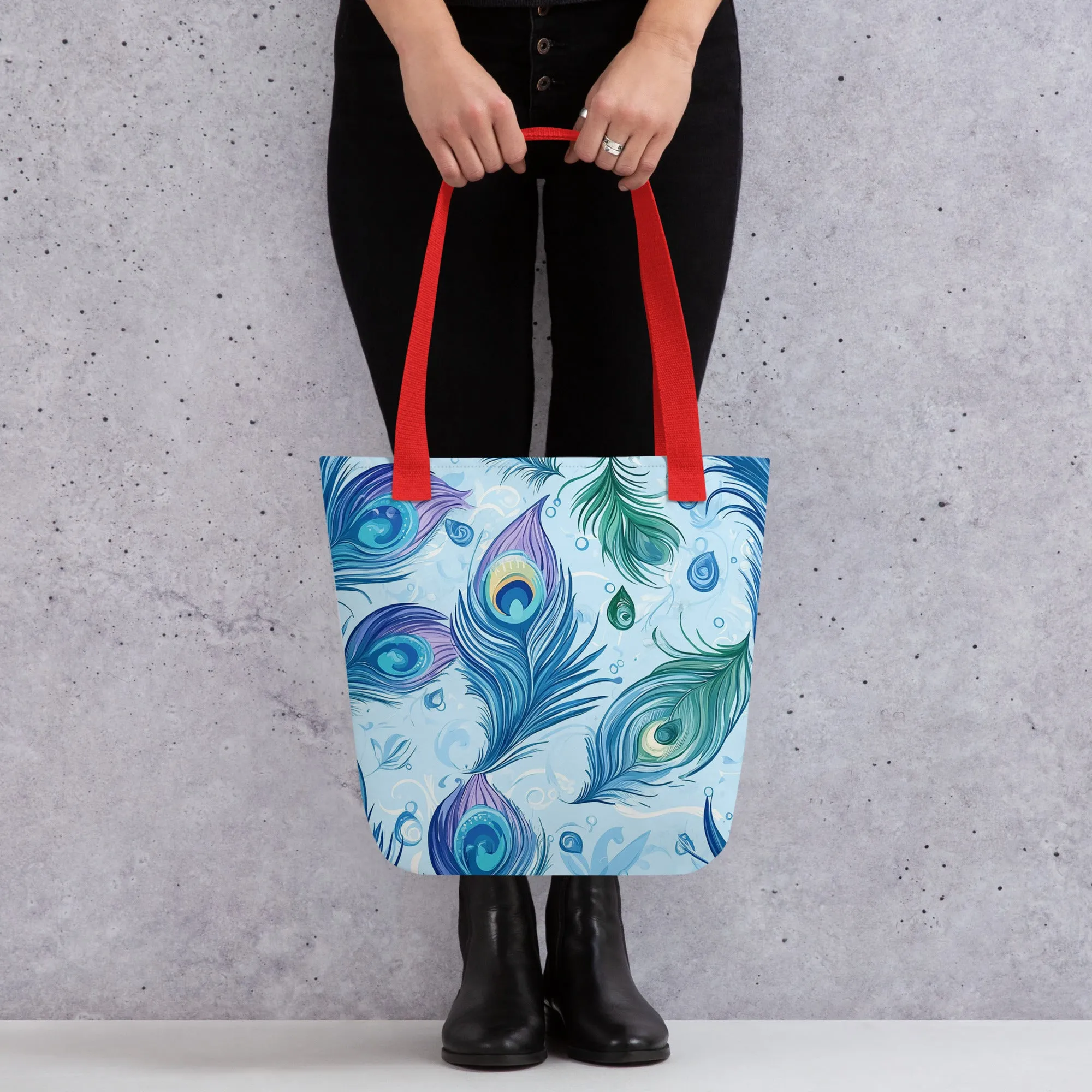 Peacock Feathers #2 - Tote Bag