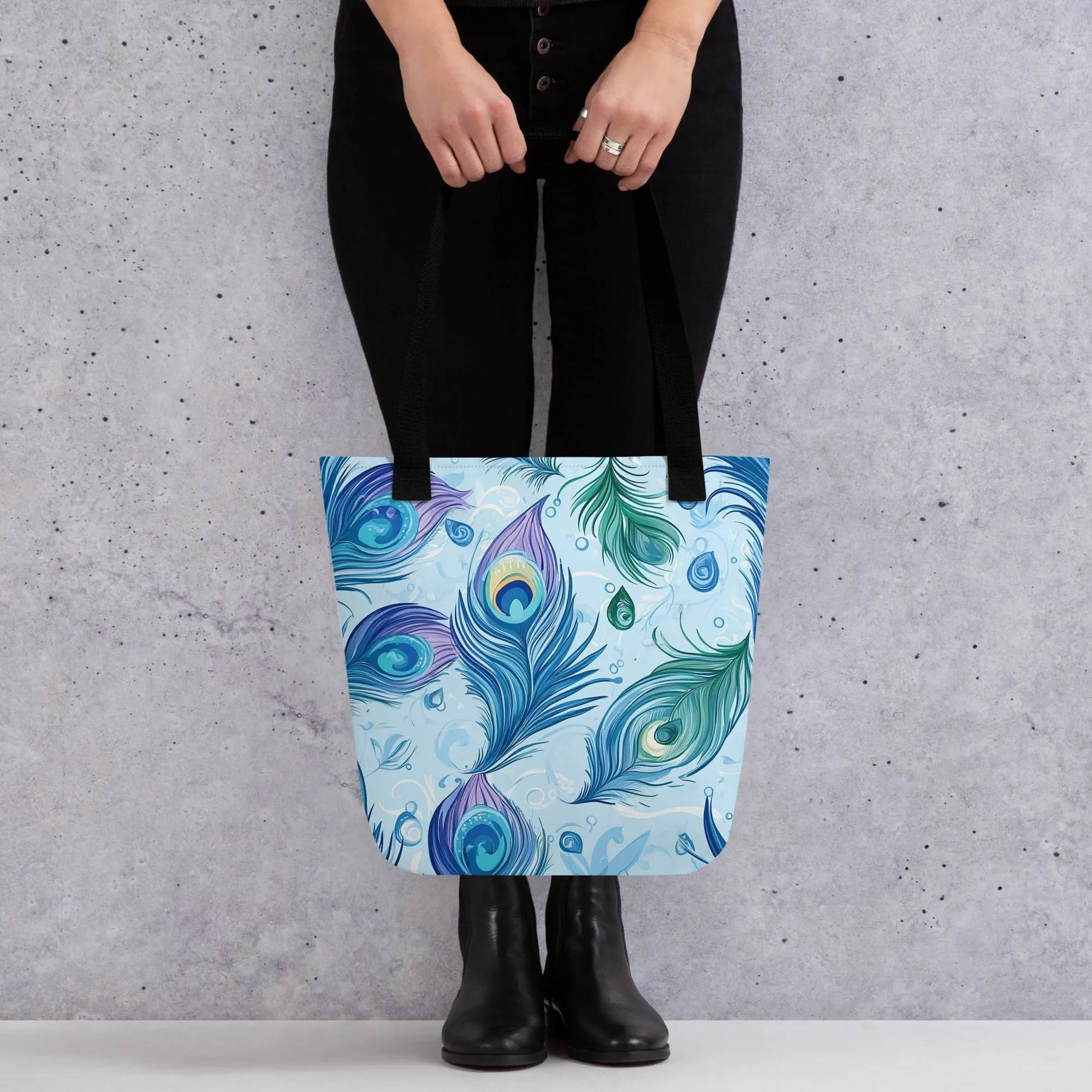 Peacock Feathers #2 - Tote Bag