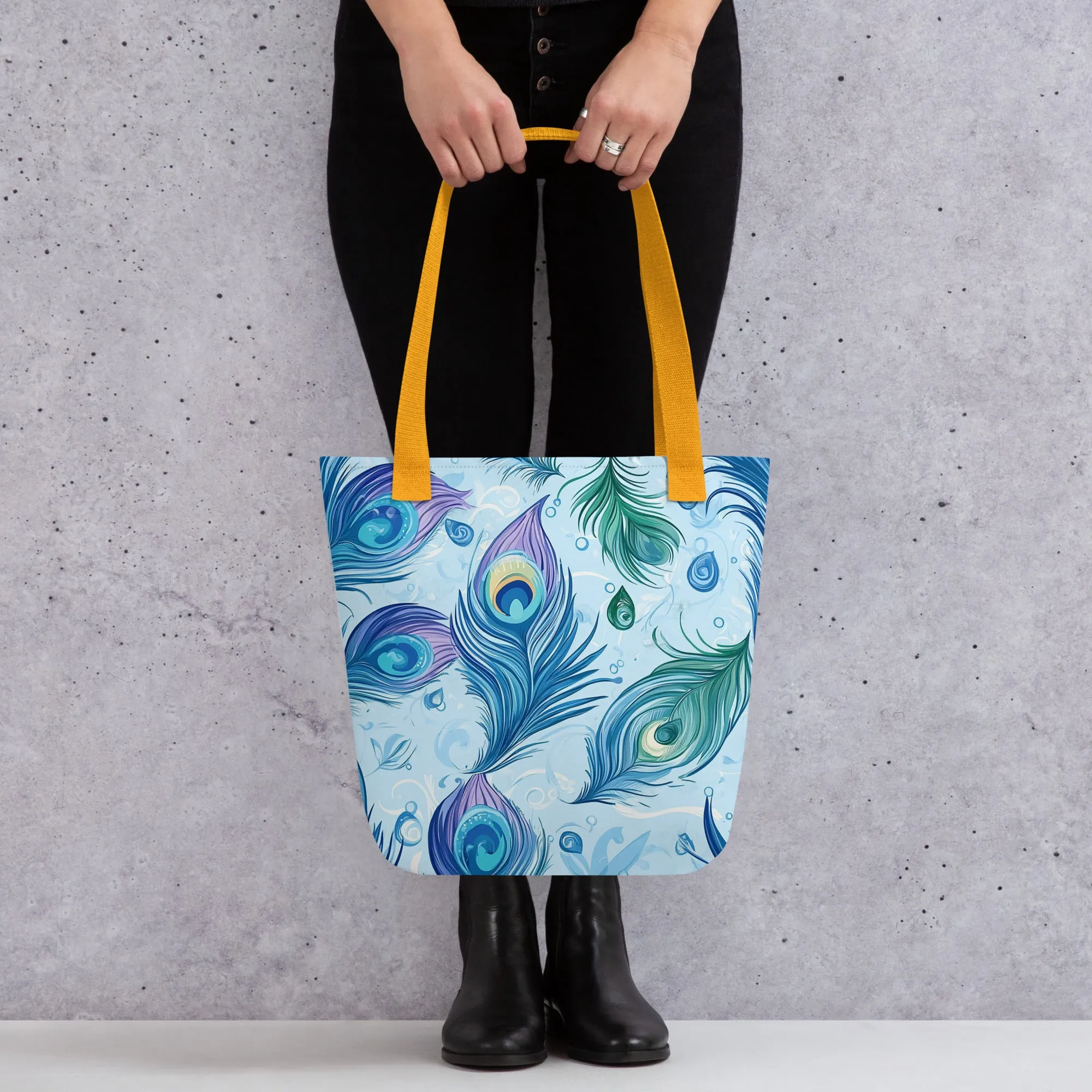 Peacock Feathers #2 - Tote Bag