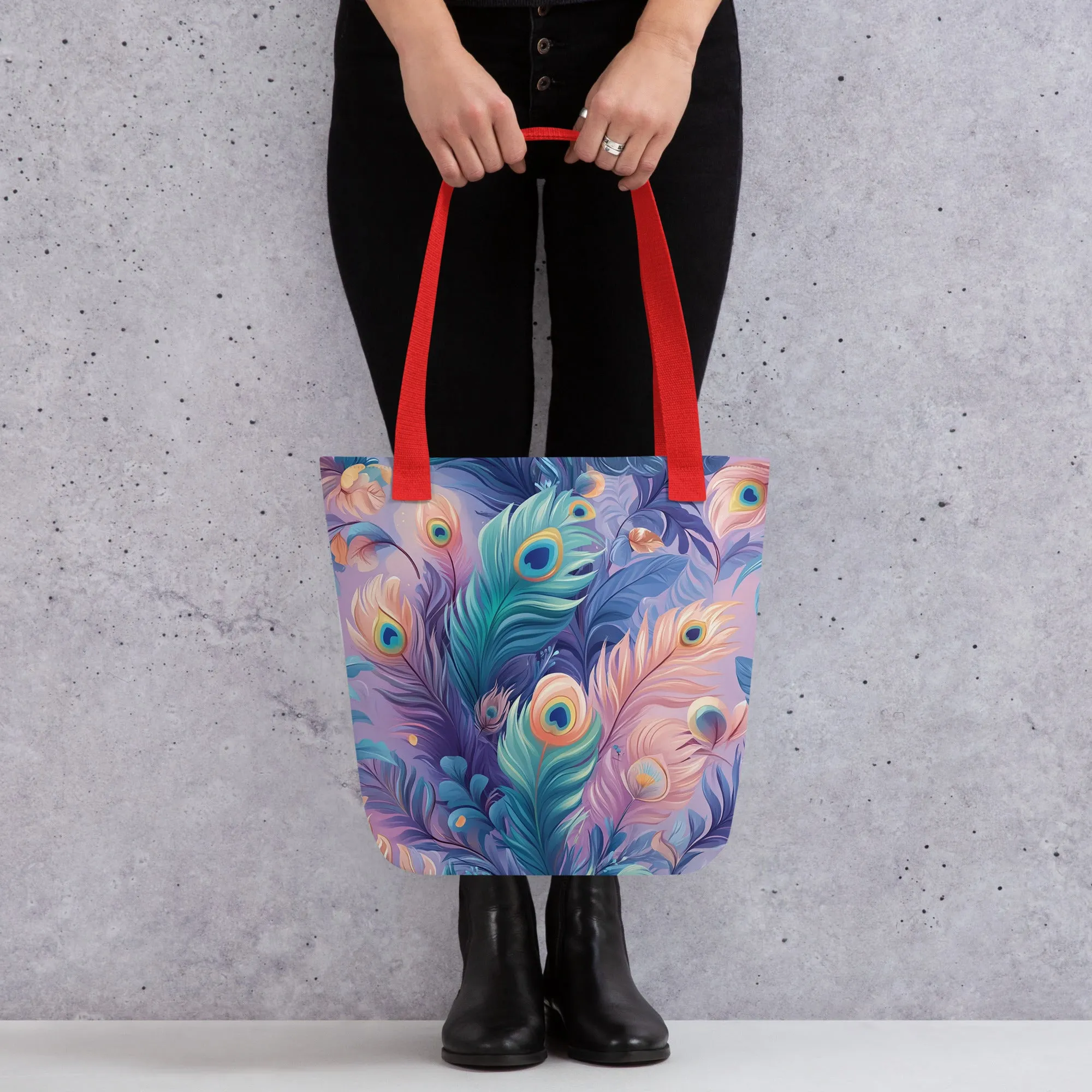 Peacock Feathers - Tote Bag