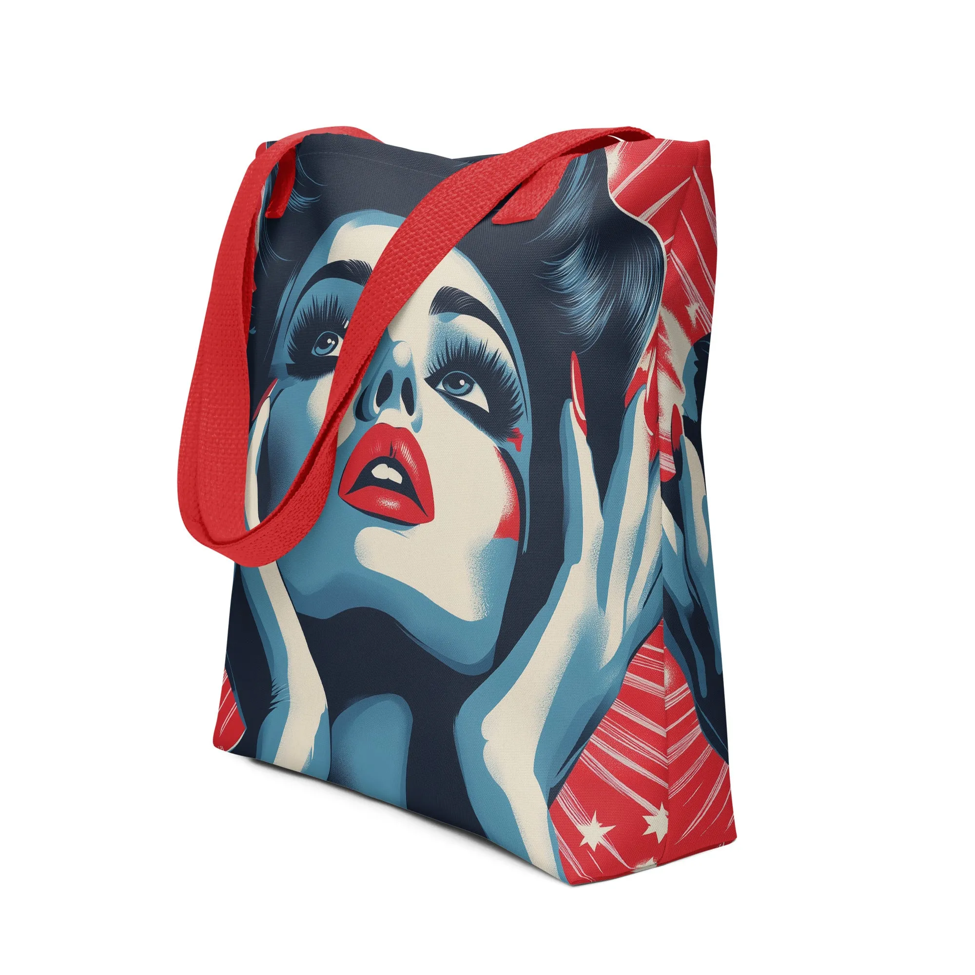 Pop Art Woman - Tote Bag