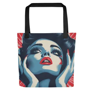 Pop Art Woman - Tote Bag
