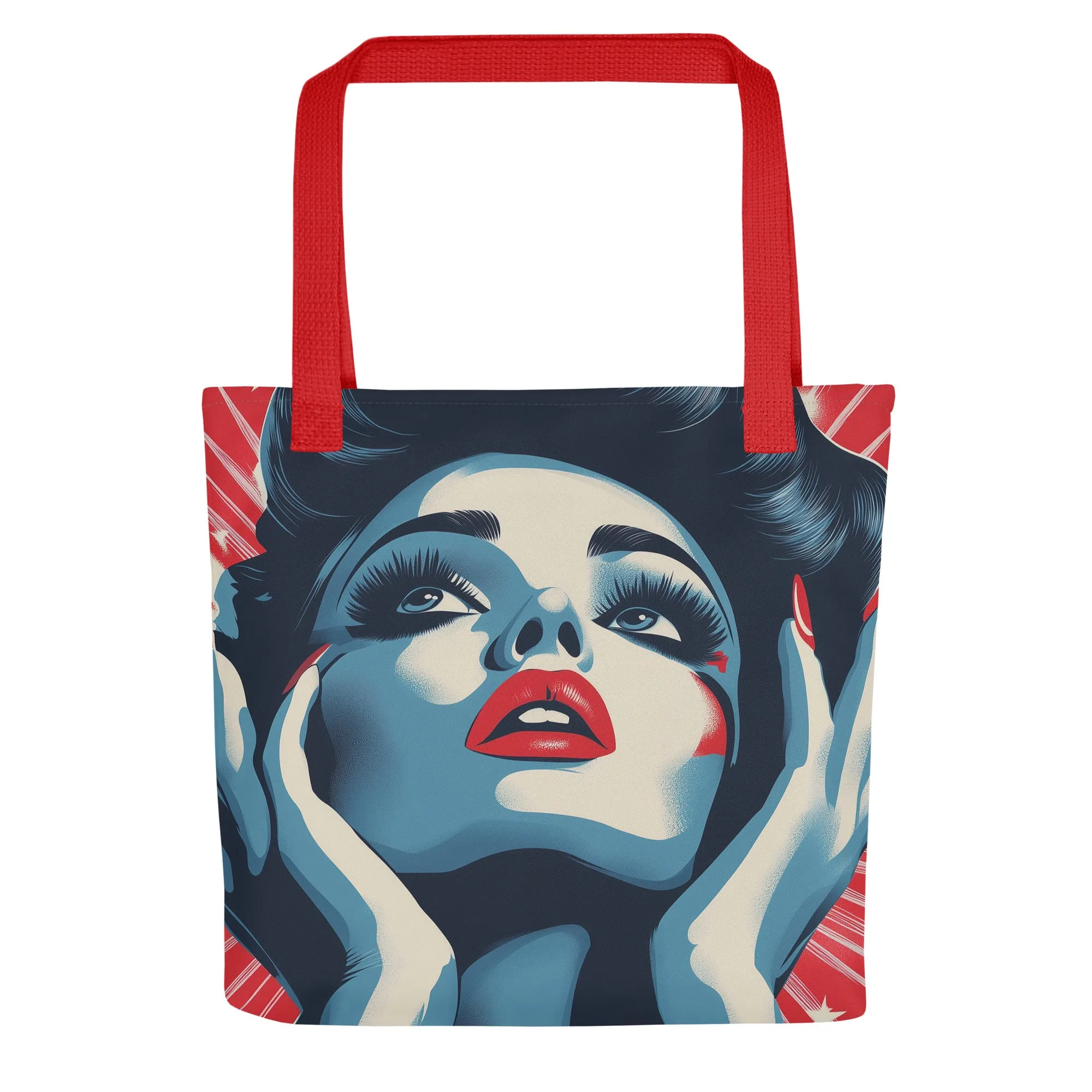 Pop Art Woman - Tote Bag