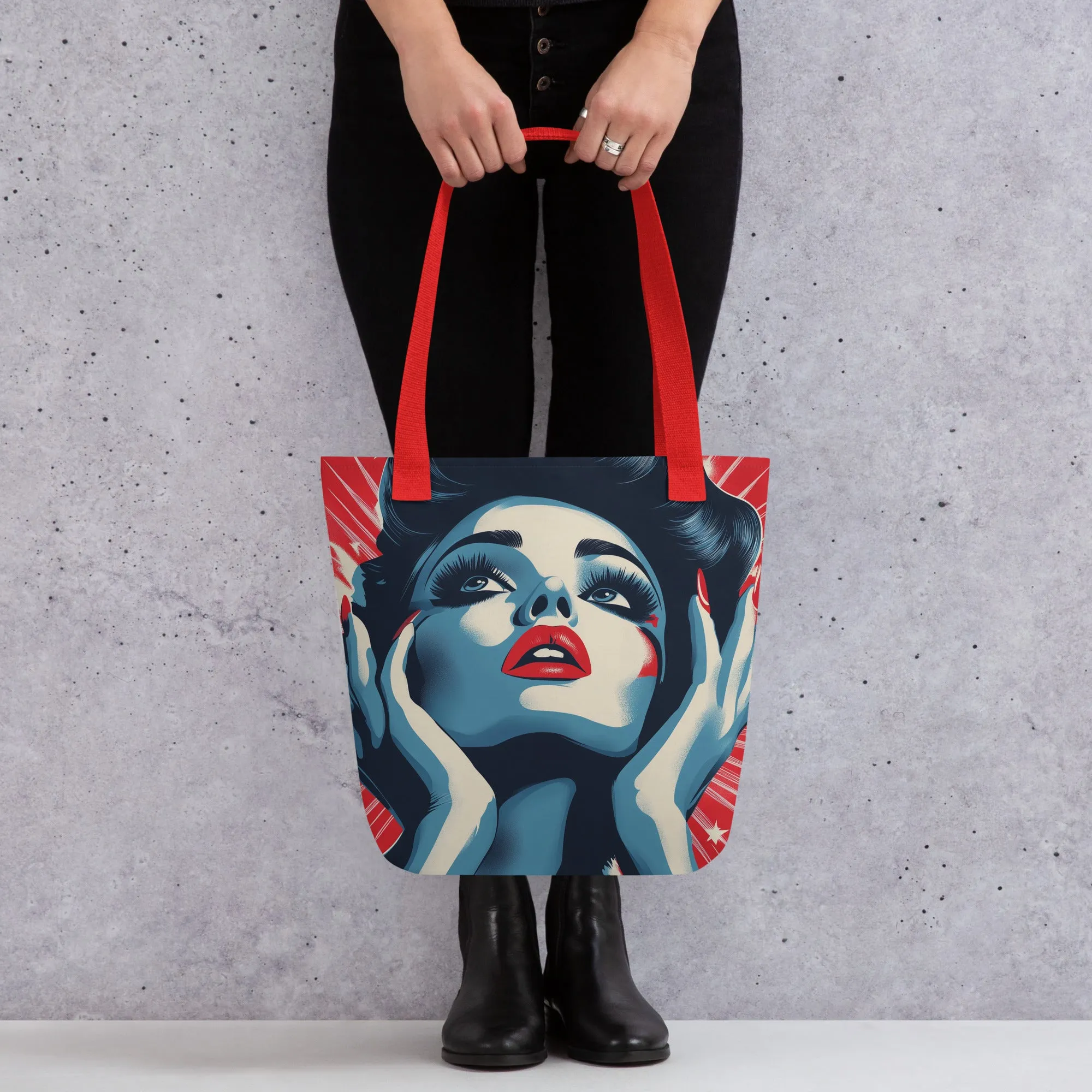 Pop Art Woman - Tote Bag