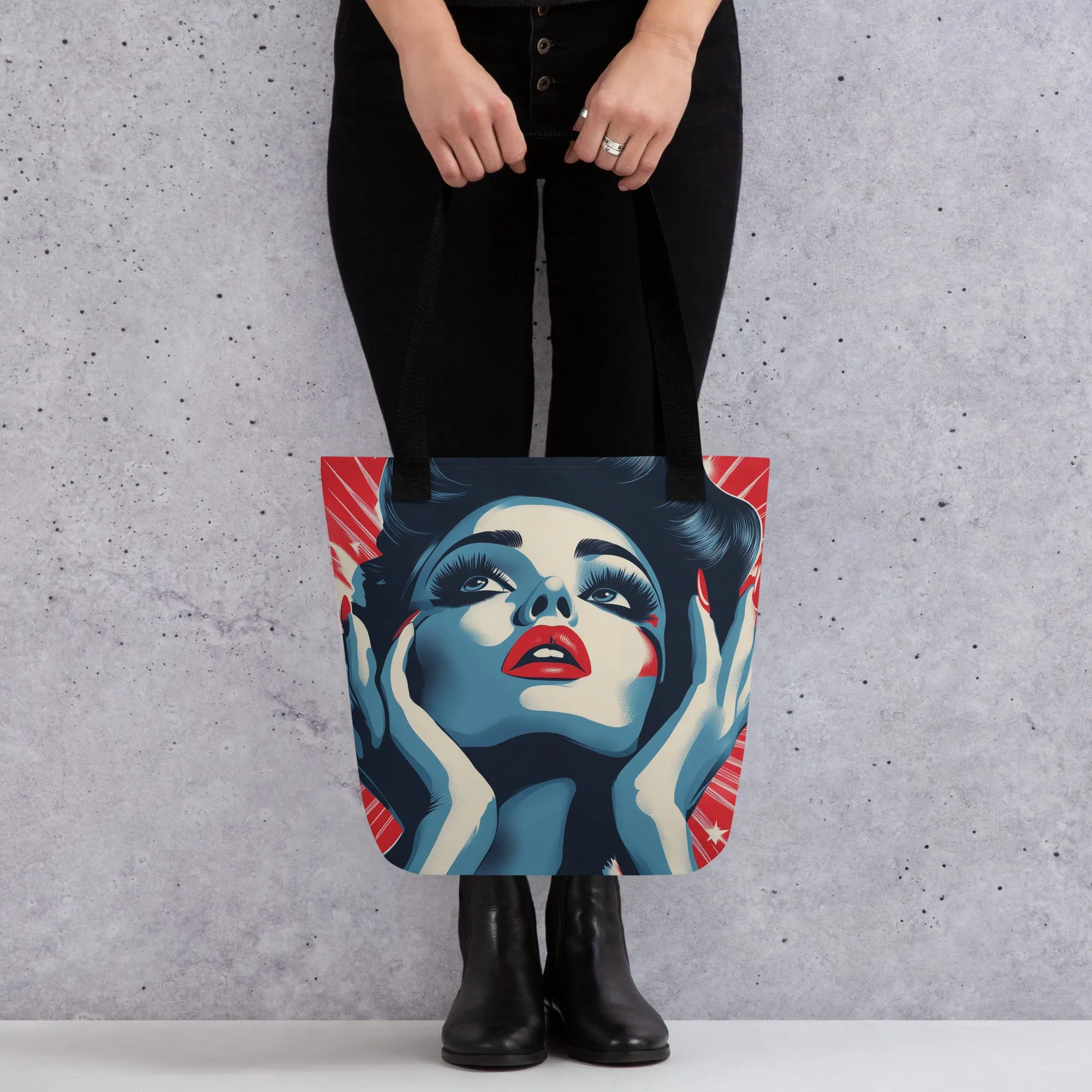 Pop Art Woman - Tote Bag