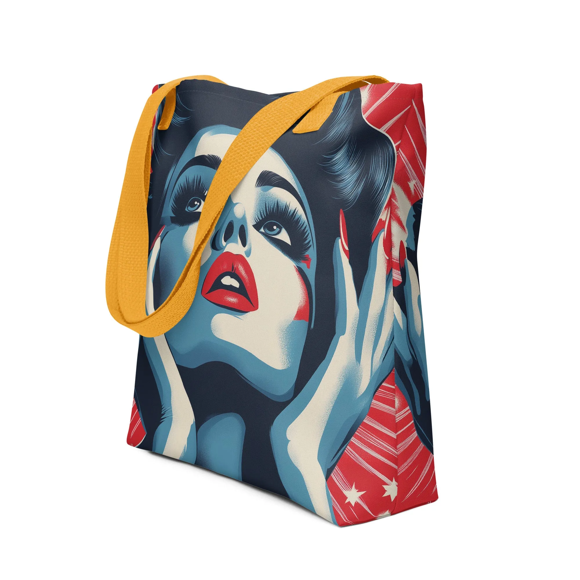 Pop Art Woman - Tote Bag