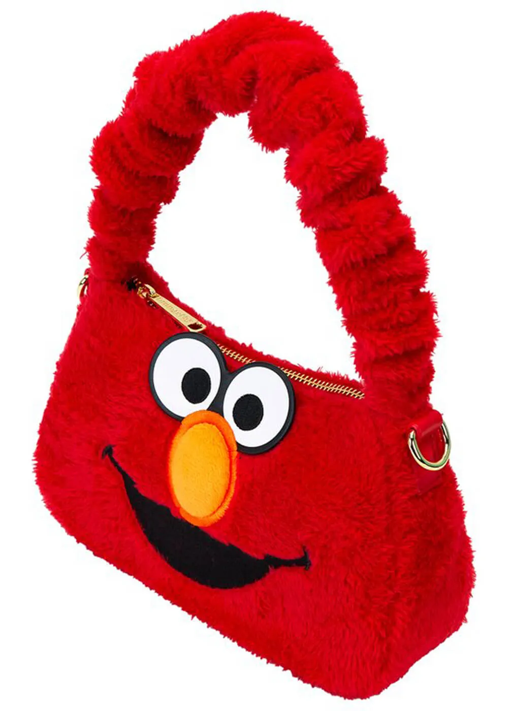 PRE-ORDER Loungefly Sesame Street Elmo Plush Crossbody Bag Red