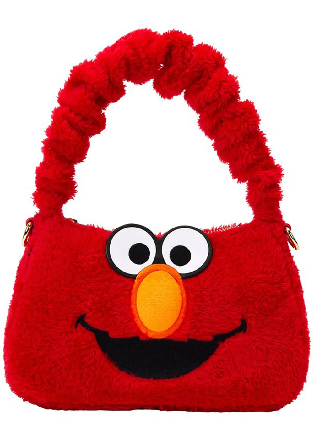 PRE-ORDER Loungefly Sesame Street Elmo Plush Crossbody Bag Red
