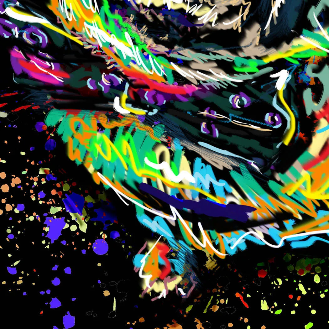 Pug Art, Dog Painting, Pet Art