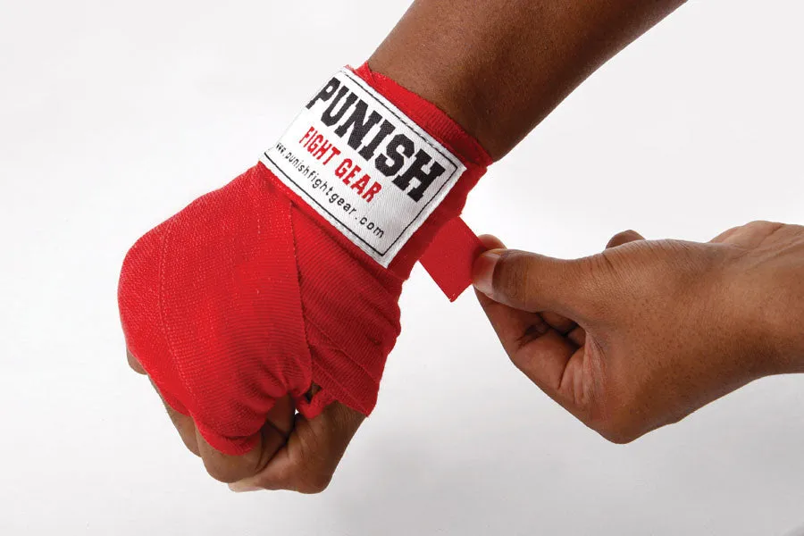 Punish Boxing Hand Wraps 5m Bulk Packs