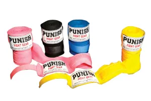 Punish Boxing Hand Wraps 5m Bulk Packs