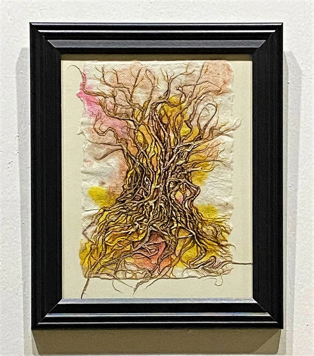 "Meditation Tree Series: 9" by Dara Larson