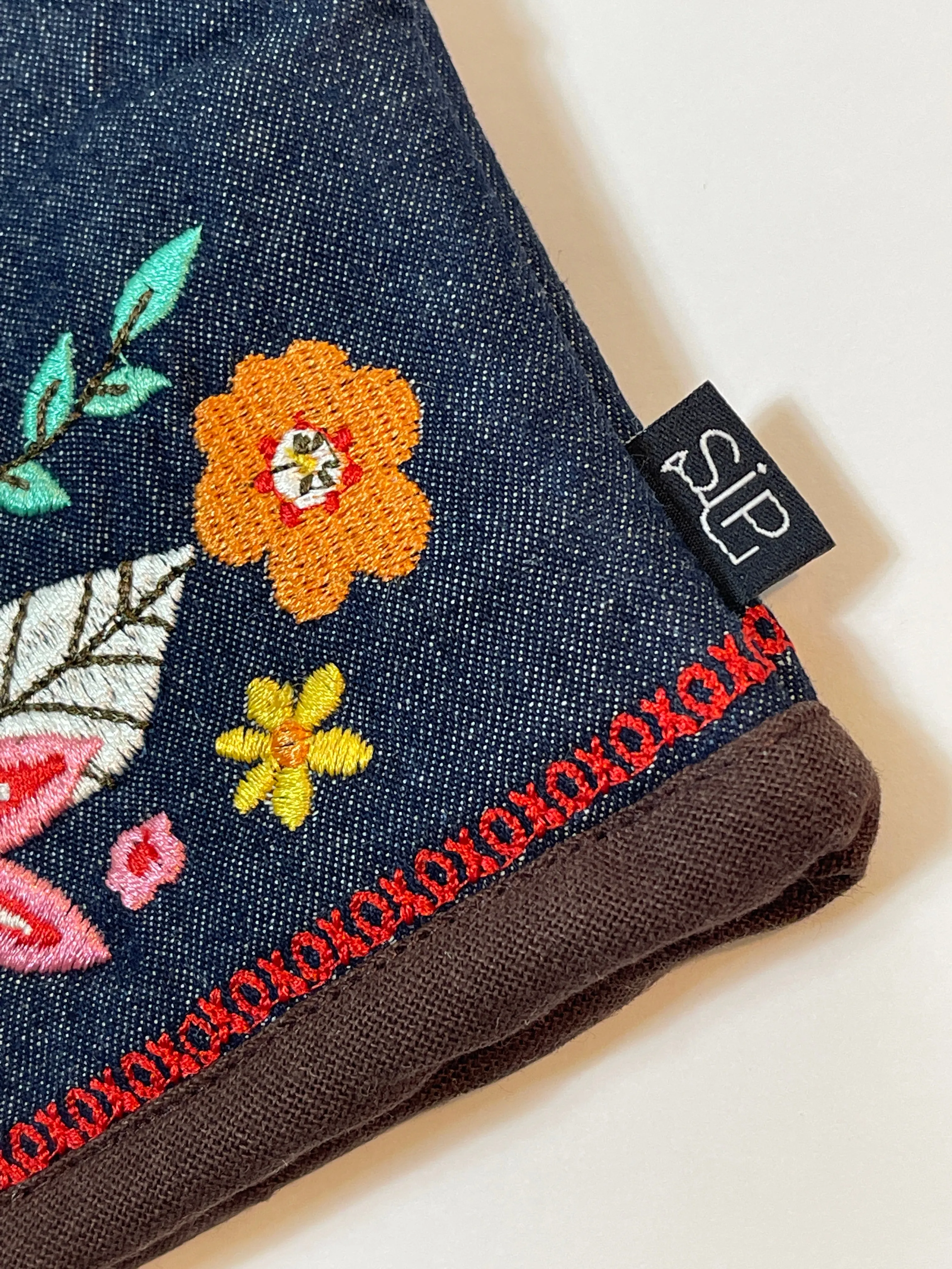 "Solstice" Denim Oven Mitt