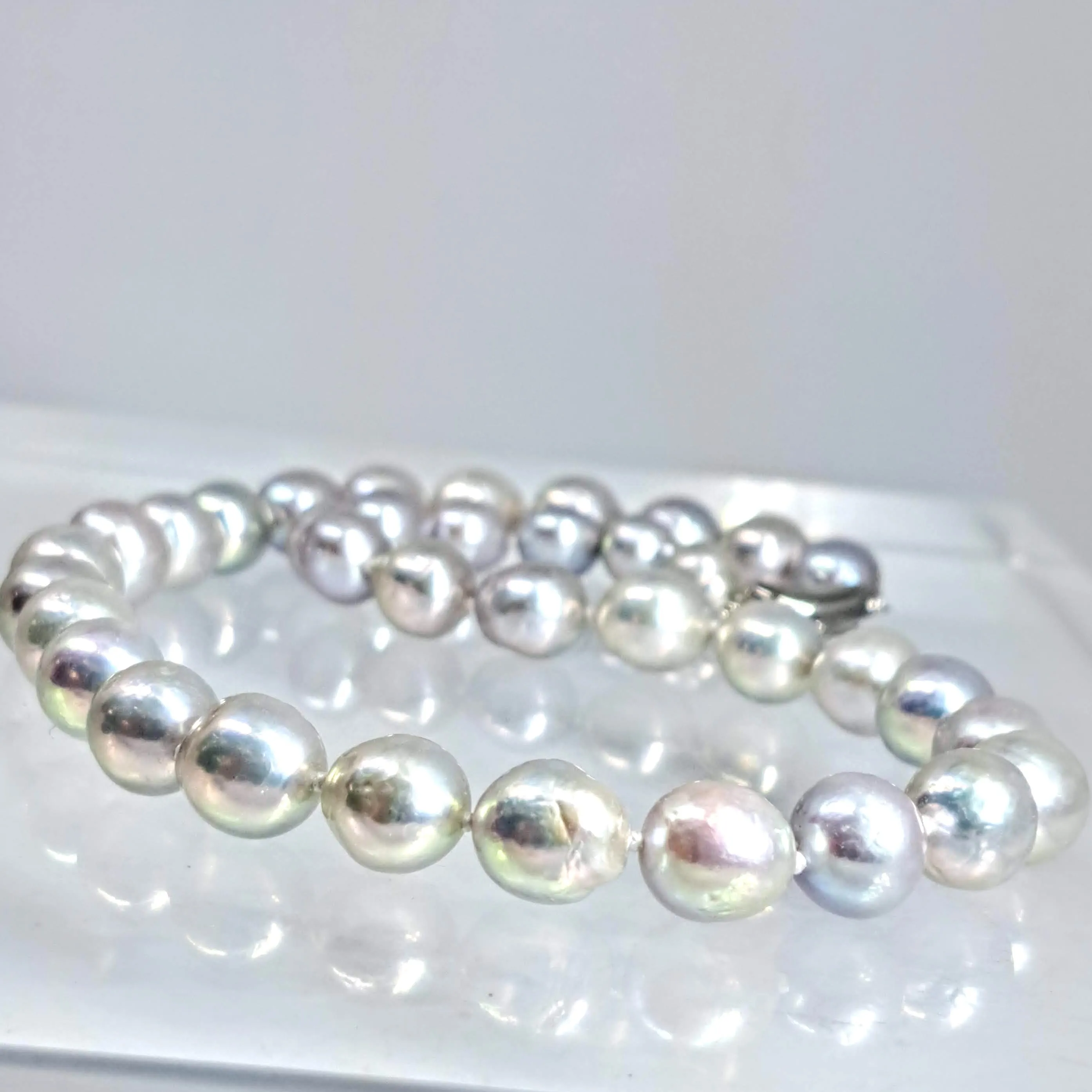 "Stunning Strand" 16" Necklace - Edison Pearls, Sterling