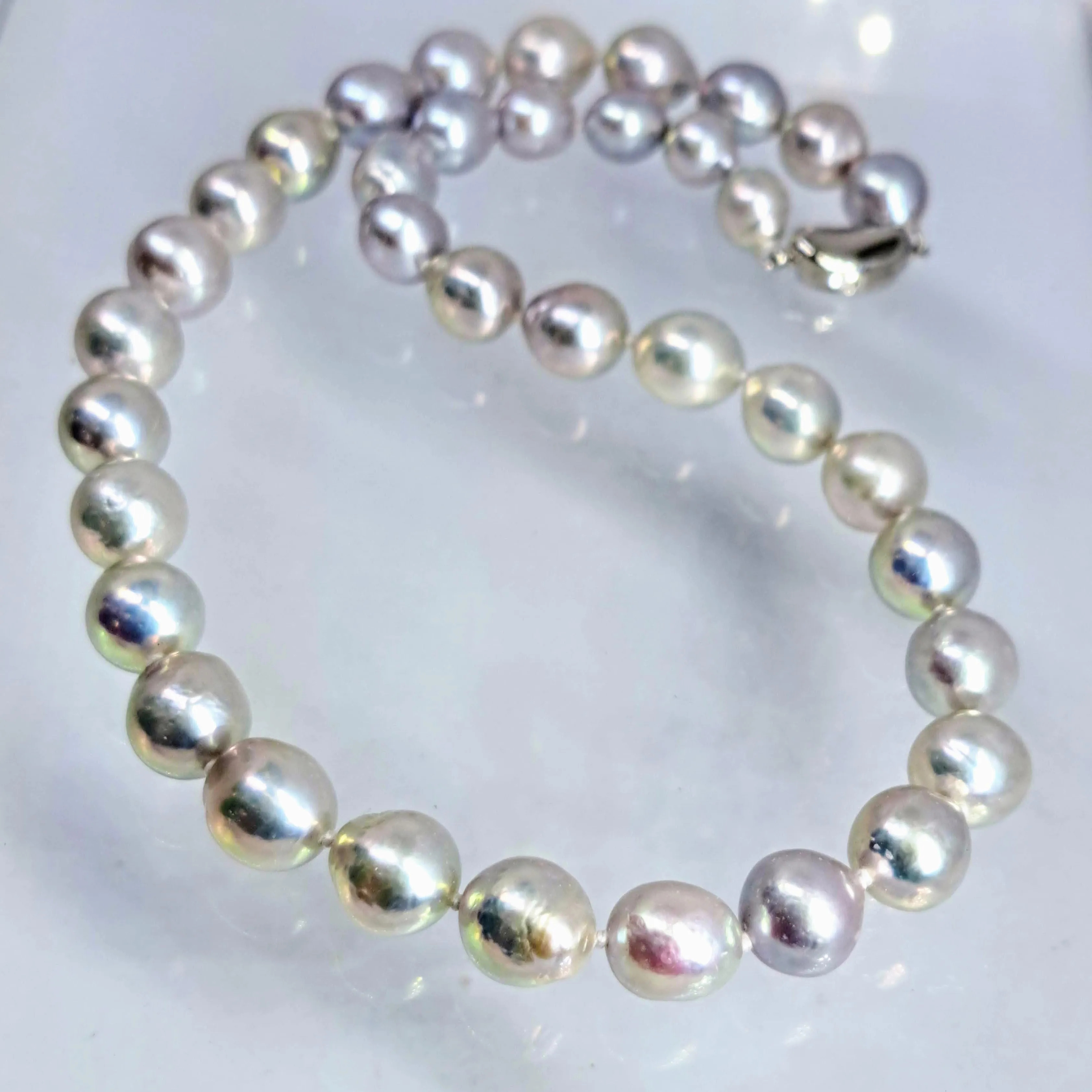 "Stunning Strand" 16" Necklace - Edison Pearls, Sterling