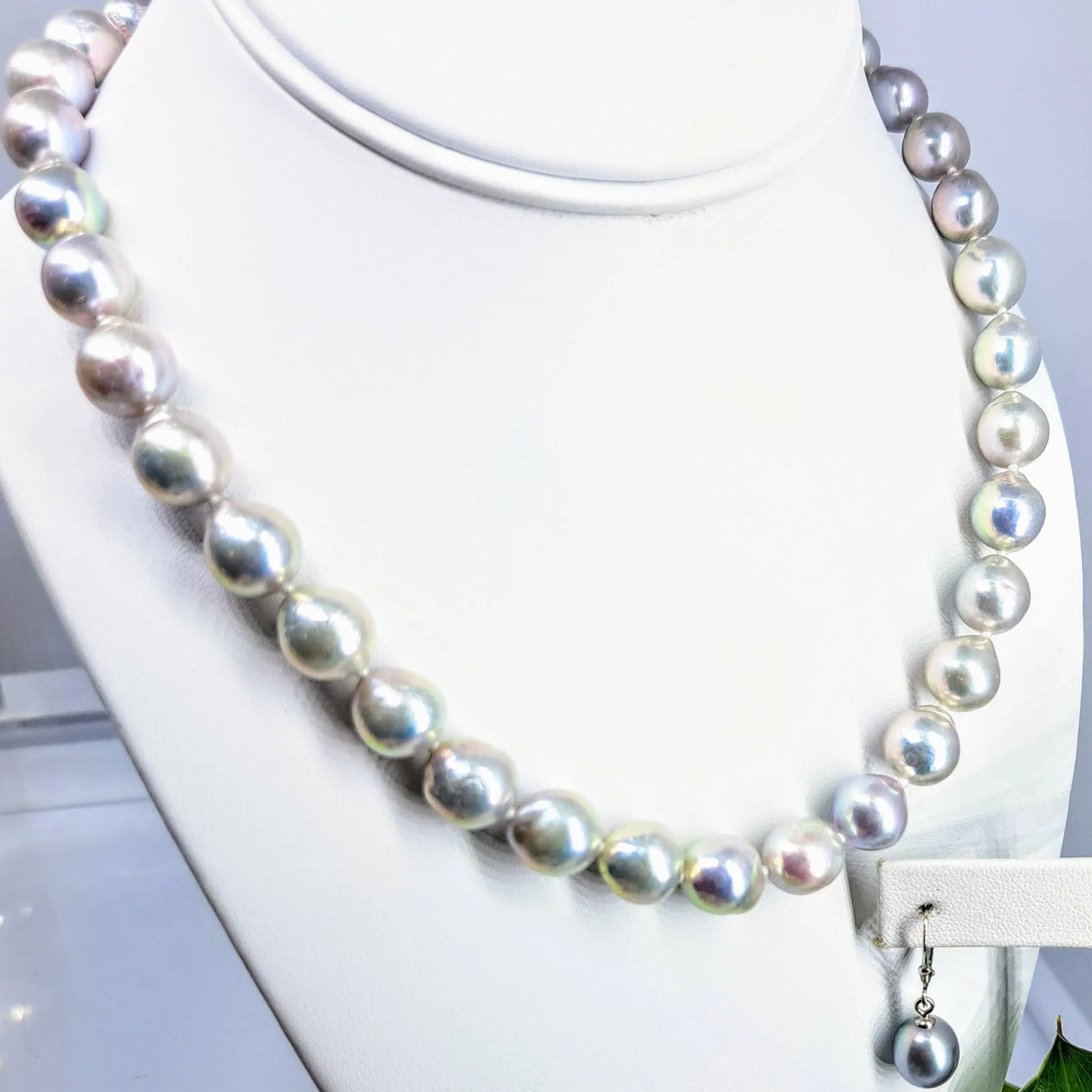 "Stunning Strand" 16" Necklace - Edison Pearls, Sterling