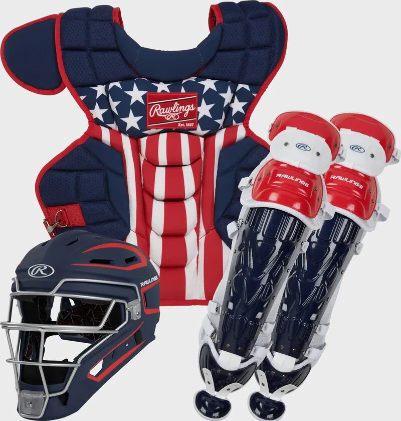 Rawlings Velo™ 2.0 Youth Baseball Catchers Gear Set