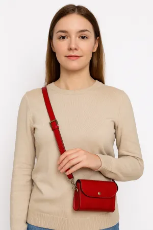 Red Big-Mouth Wallet