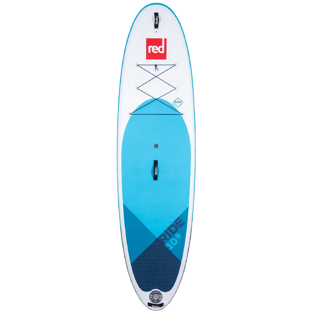 Red Paddle Ride 10'8 Inflatable Paddle Board with Alloy Paddle Package - 2020