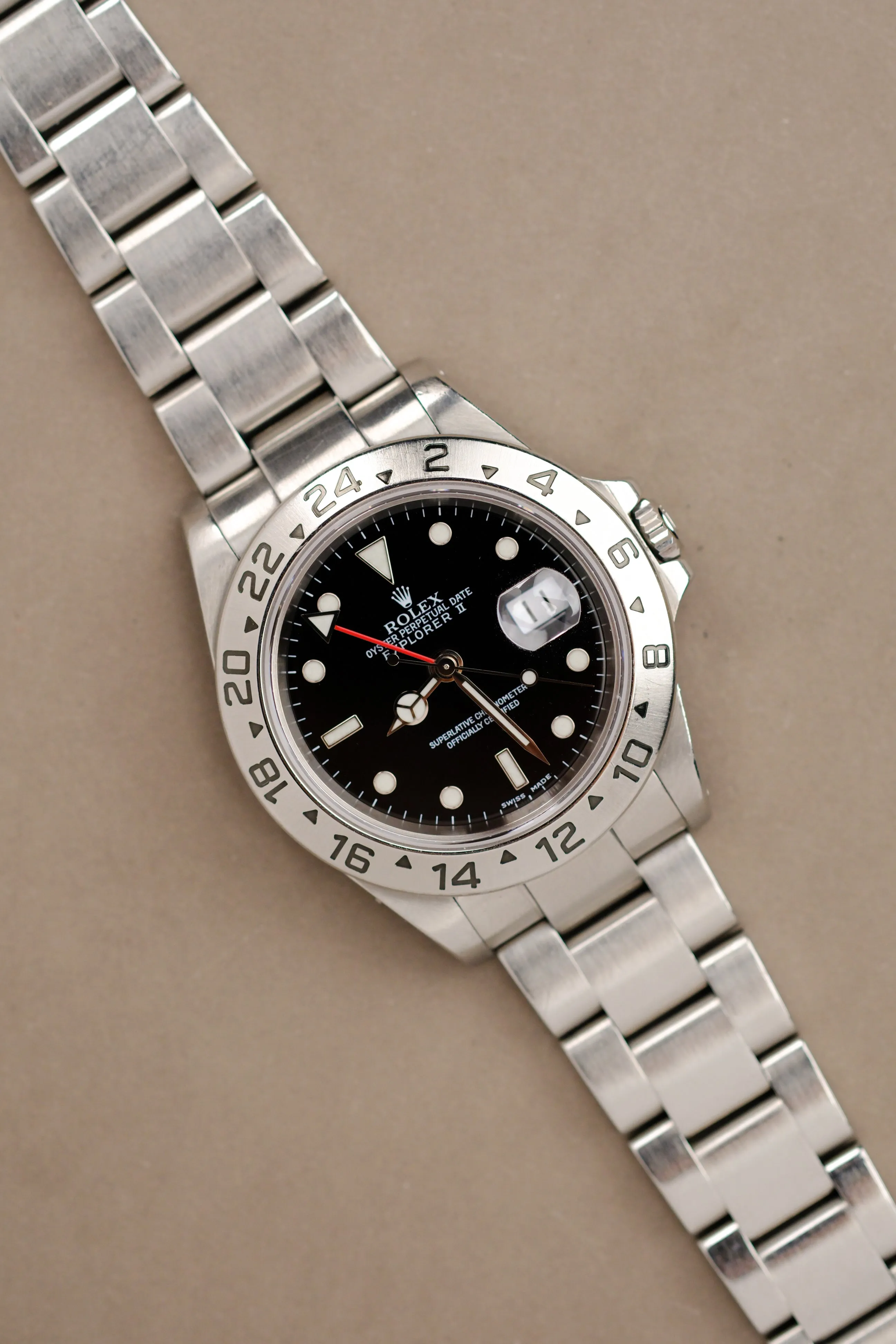 Rolex Explorer ii 16570 w/ RSC - 2001