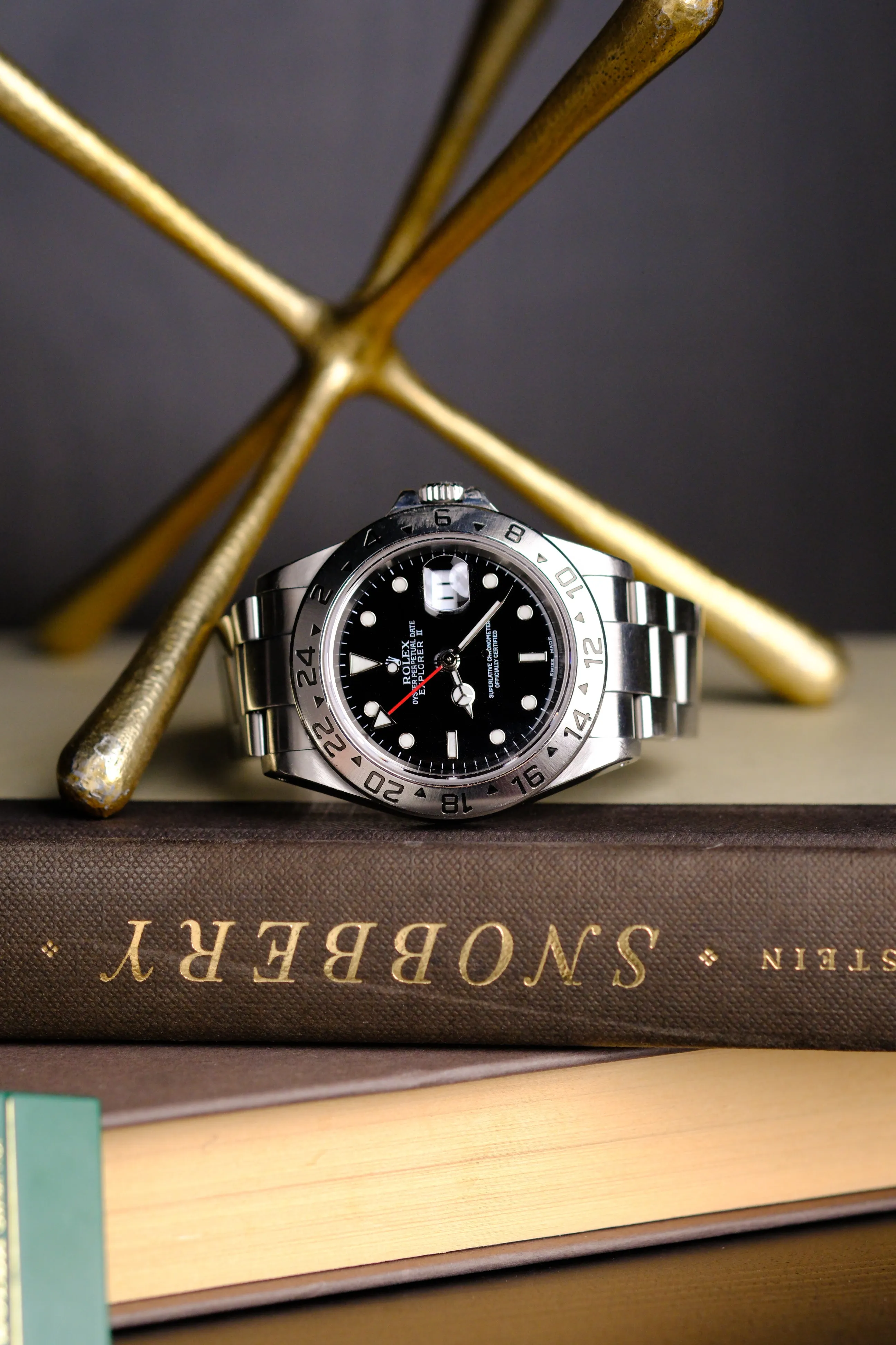 Rolex Explorer ii 16570 w/ RSC - 2001