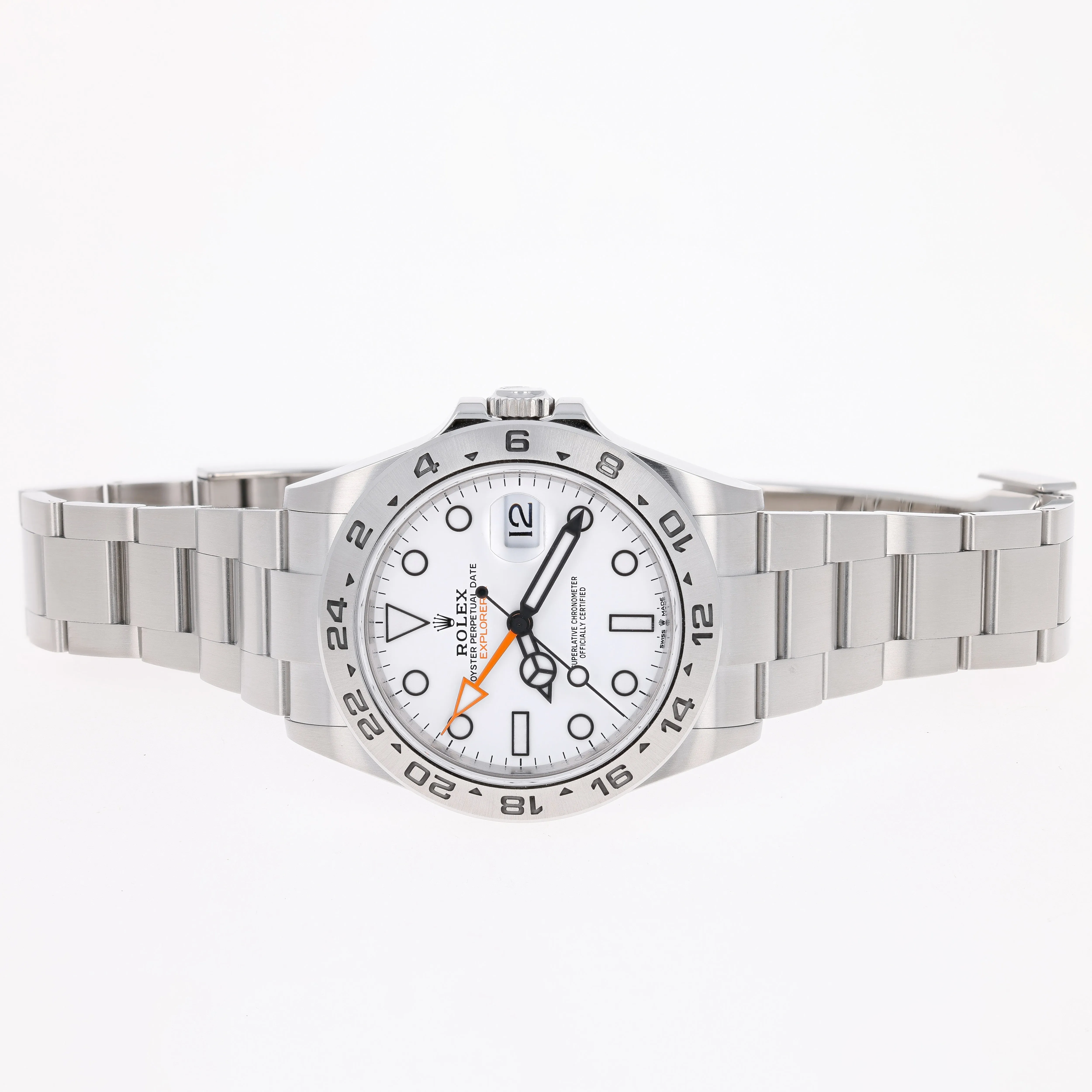 Rolex Explorer II 226570 White FULL SET 2023 Polar 42 mm