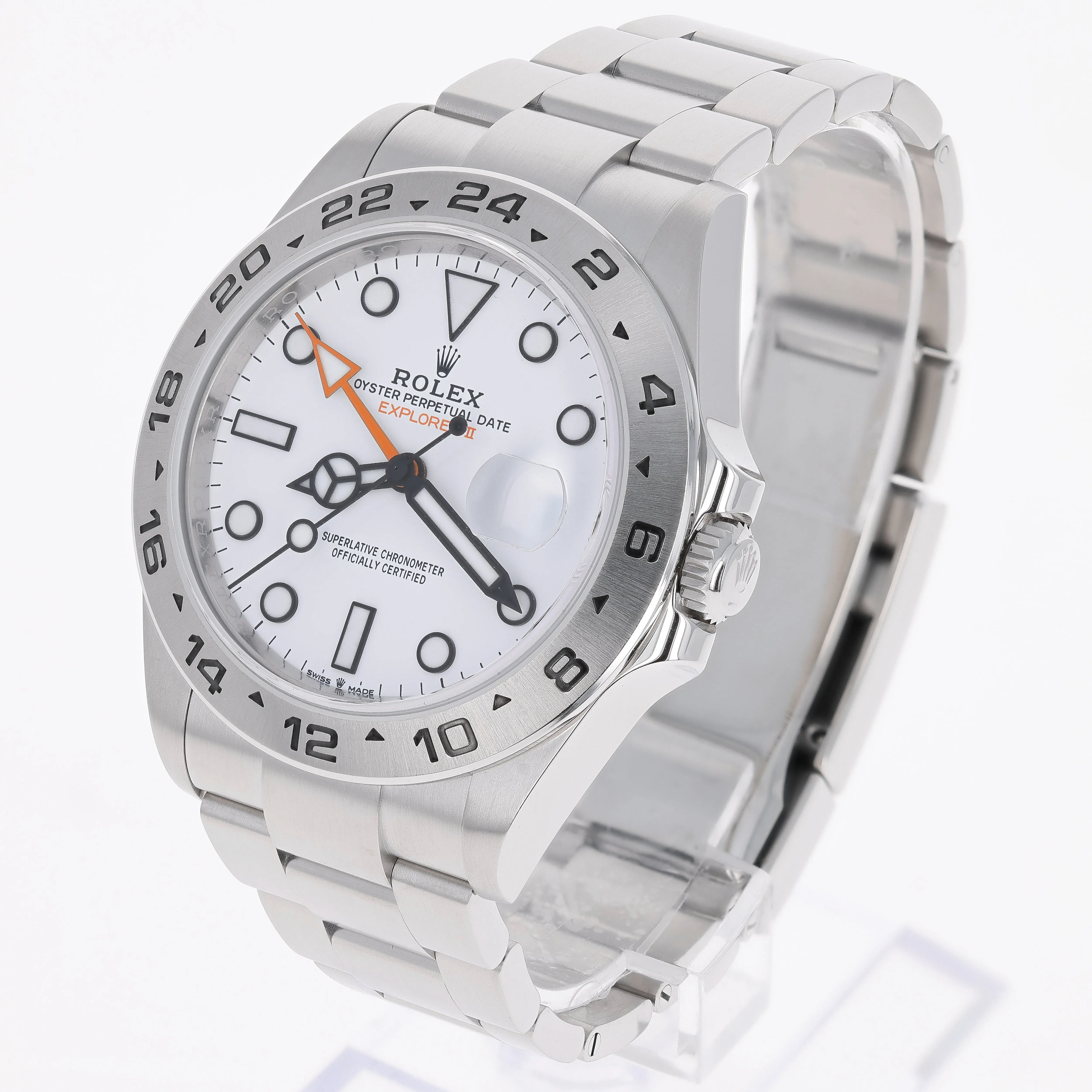 Rolex Explorer II 226570 White FULL SET 2023 Polar 42 mm