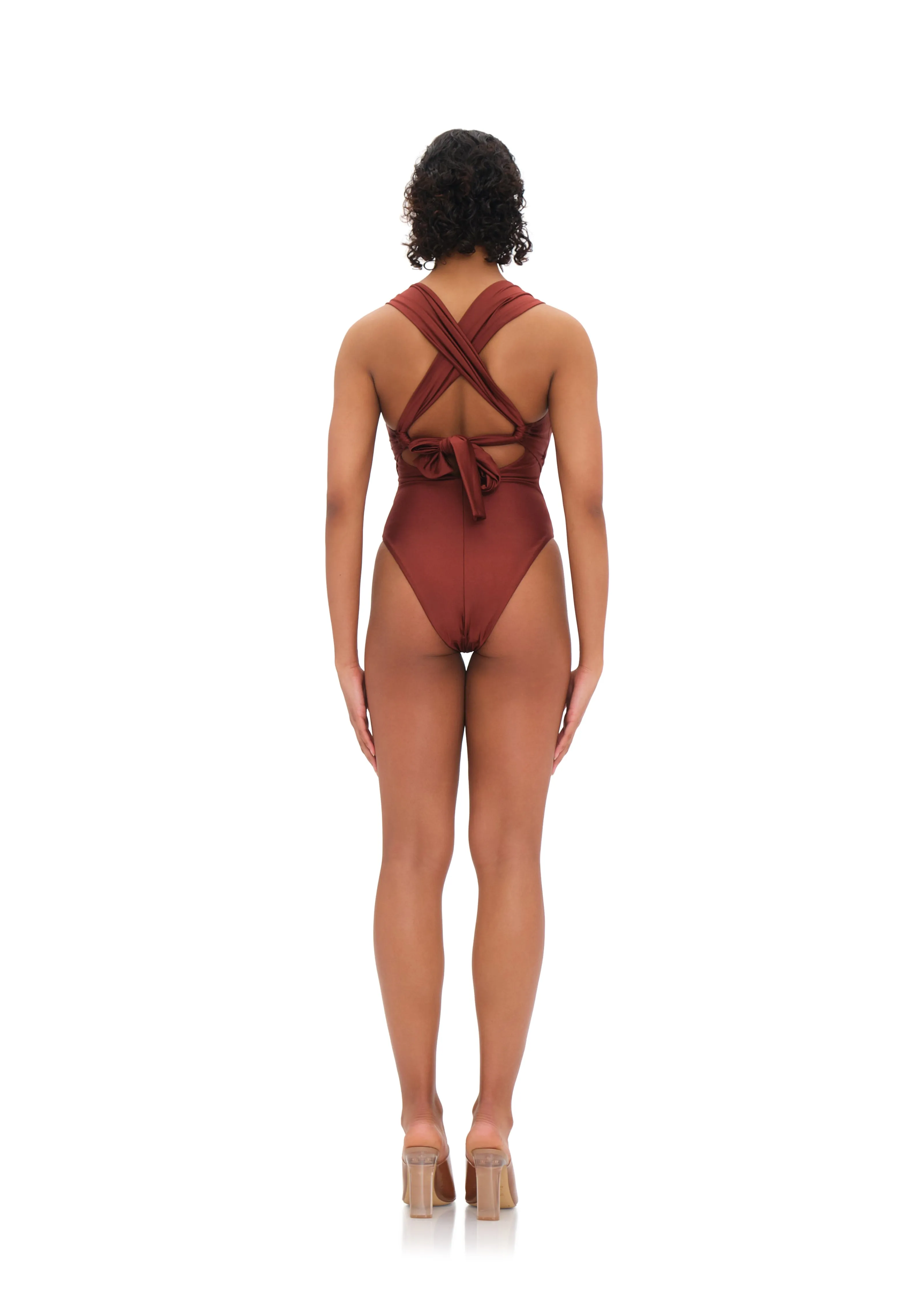 Rora One Piece Swimsuit | Chocolate