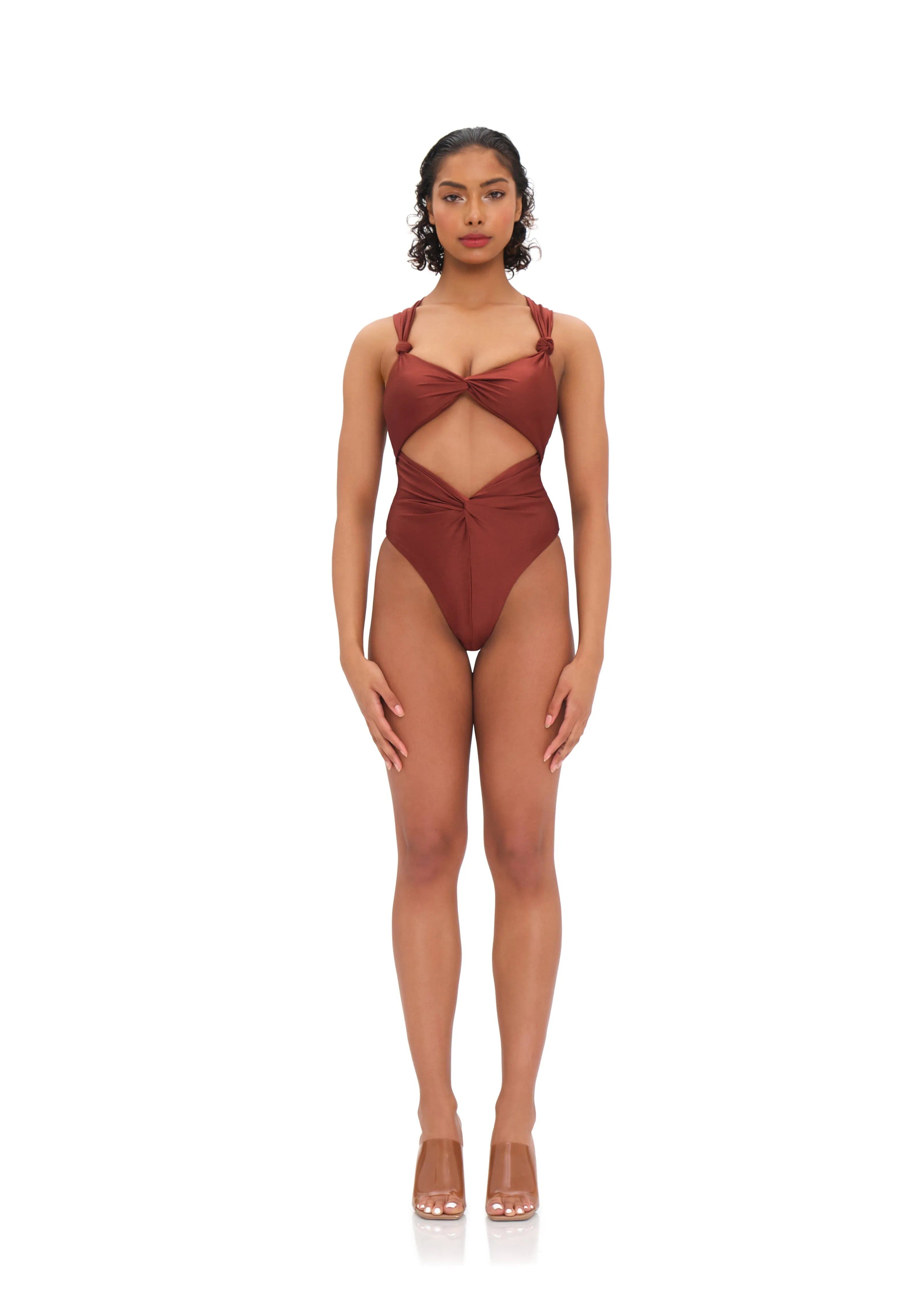 Rora One Piece Swimsuit | Chocolate