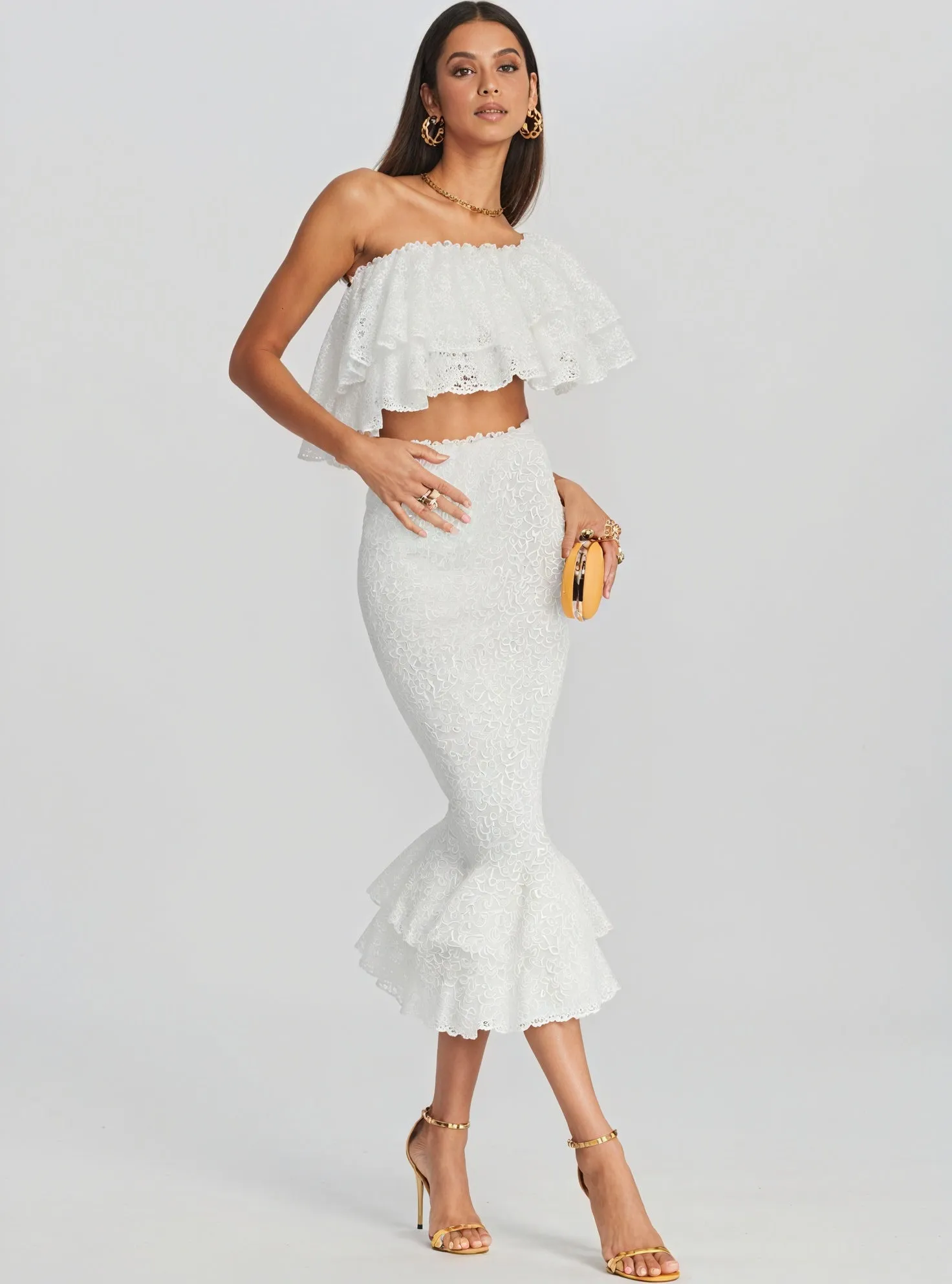 Ruffled Two-Piece Set: Effortless Style