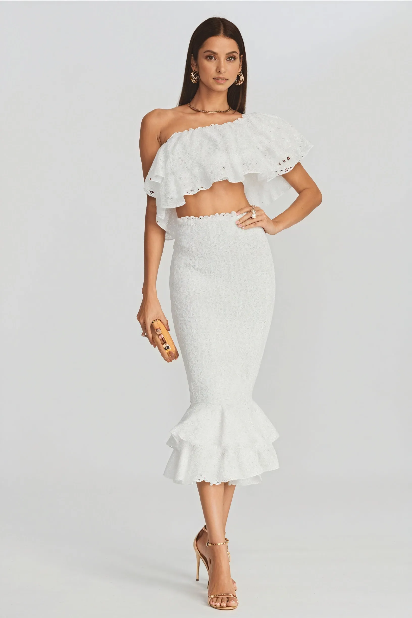 Ruffled Two-Piece Set: Effortless Style