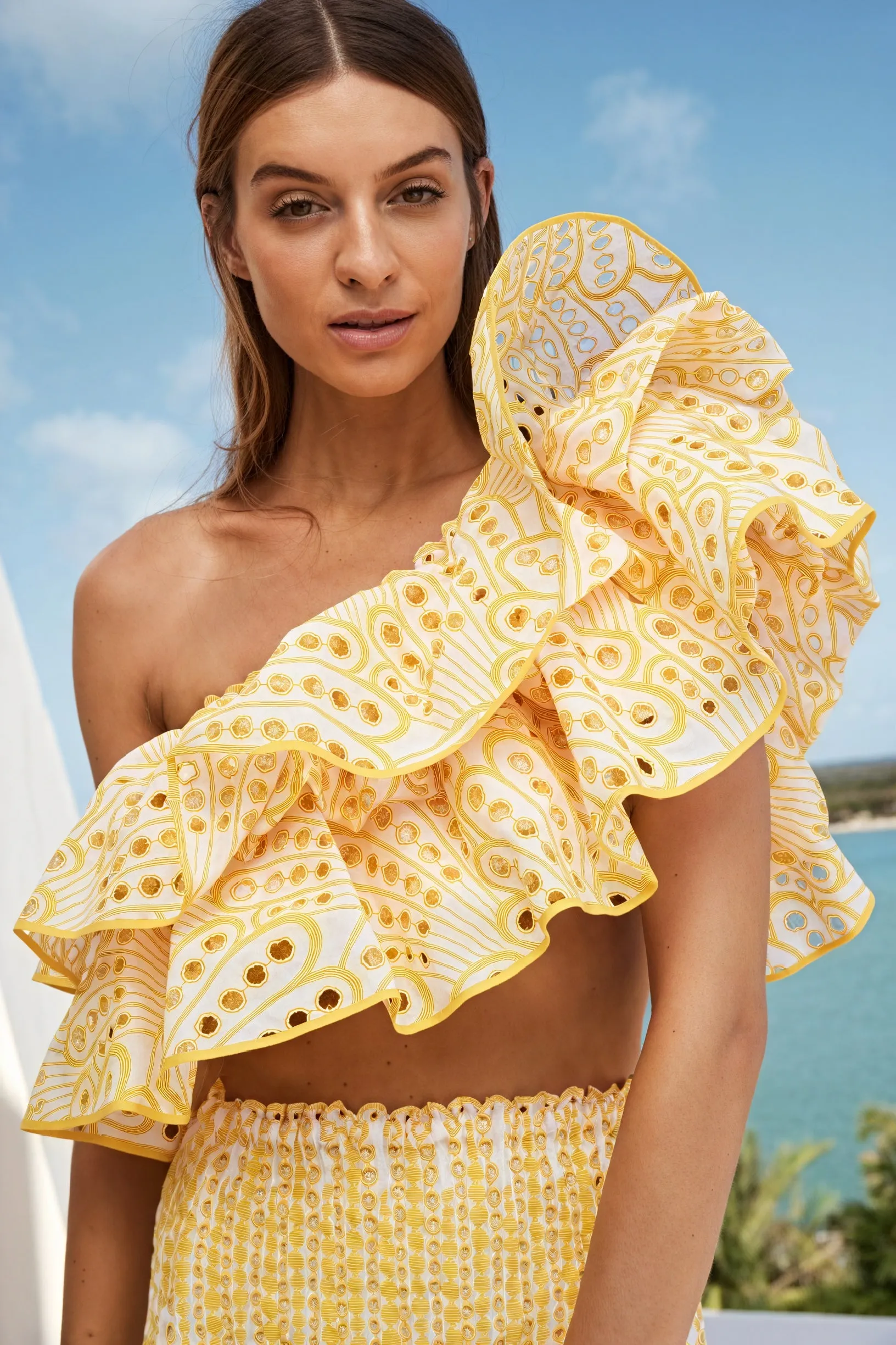 Ruffled Two-Piece Set: Effortless Style