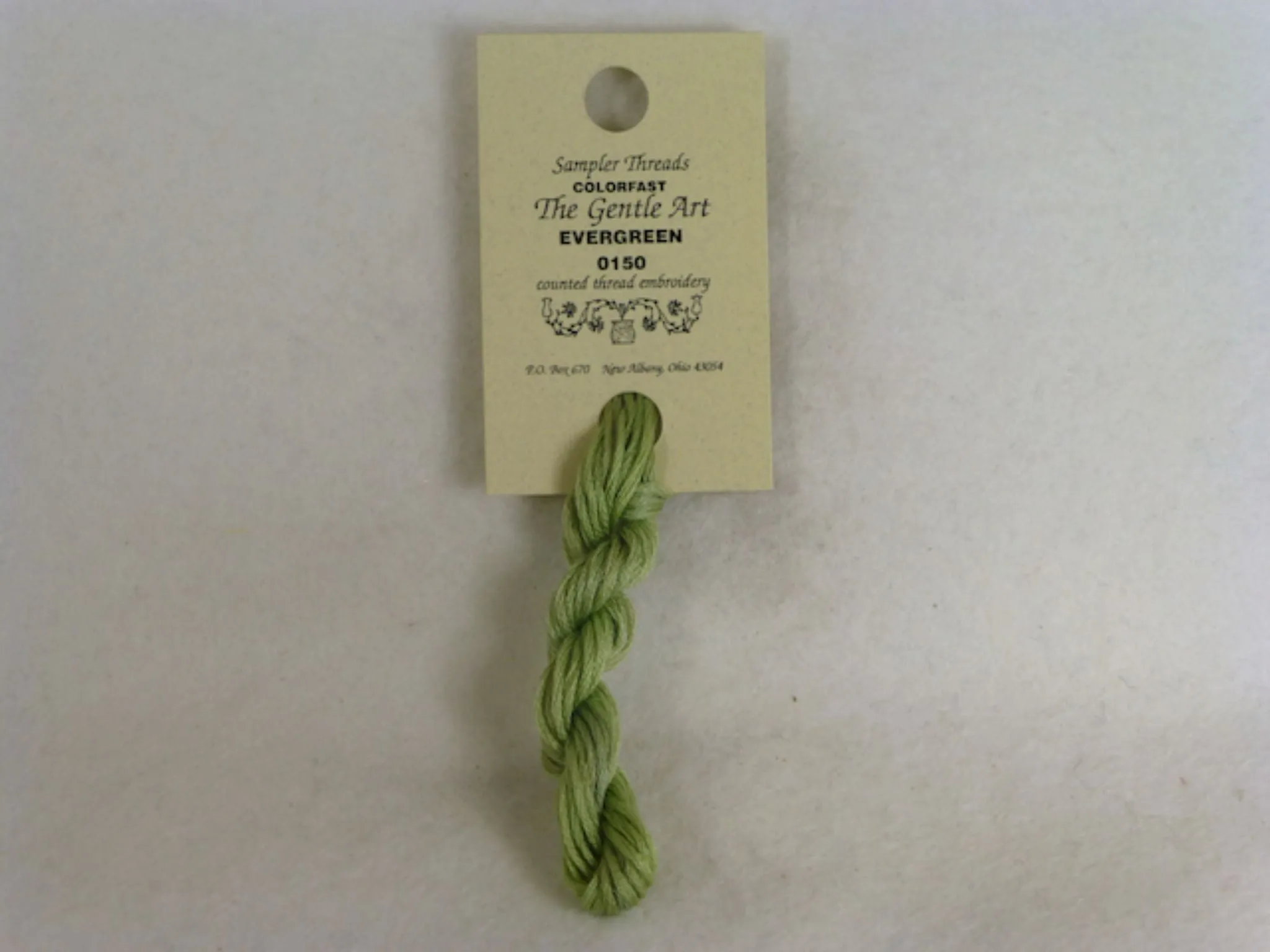 Sampler Threads 0150 Evergreen