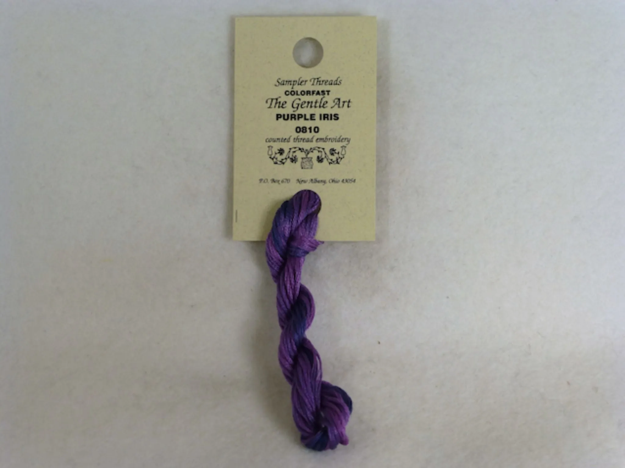 Sampler Threads 0810 Purple Iris