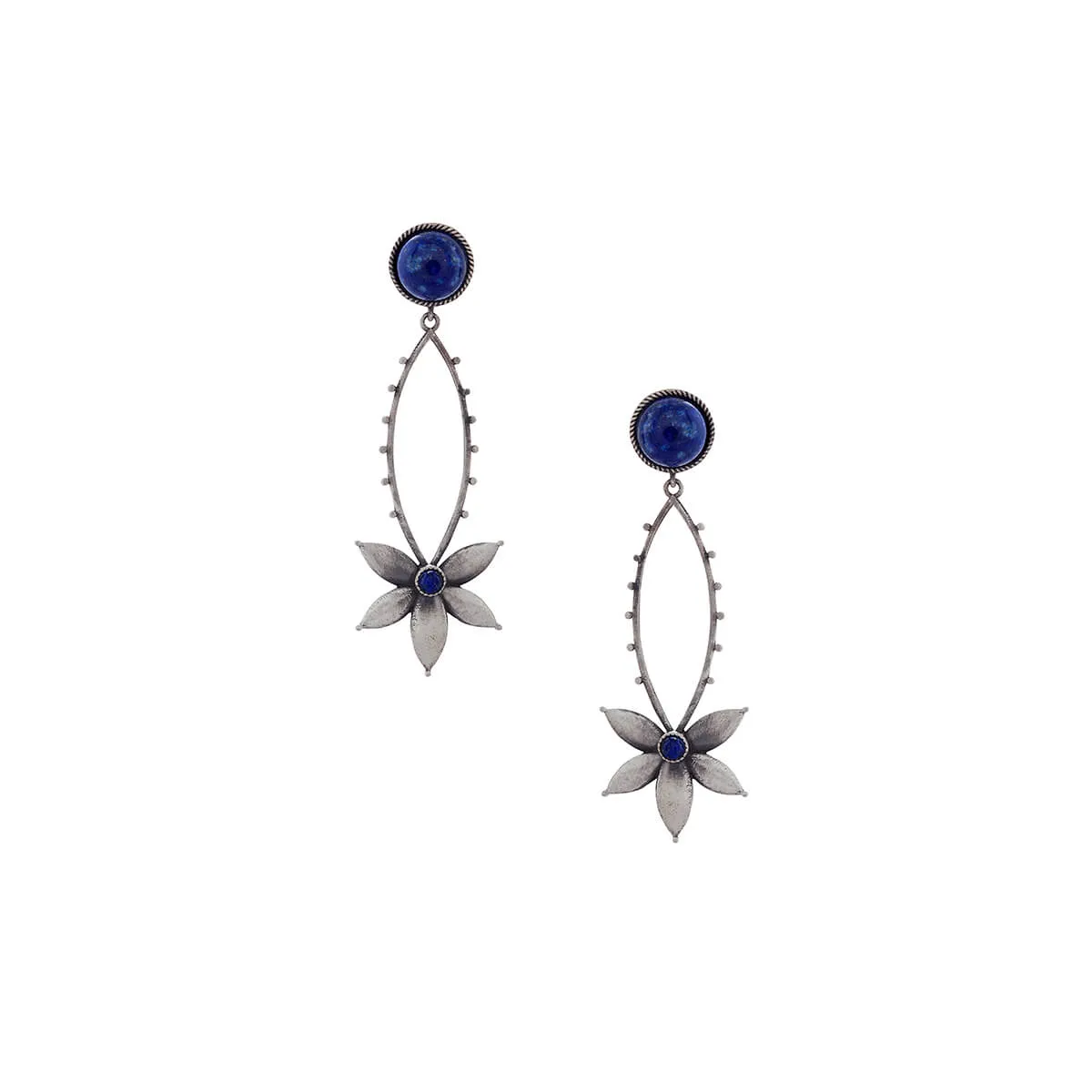Saroj Silver Earrings
