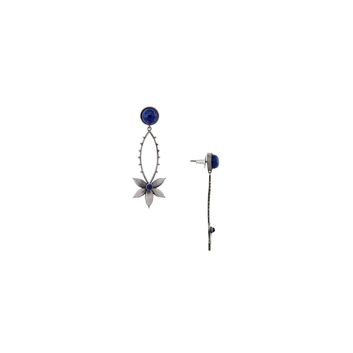 Saroj Silver Earrings
