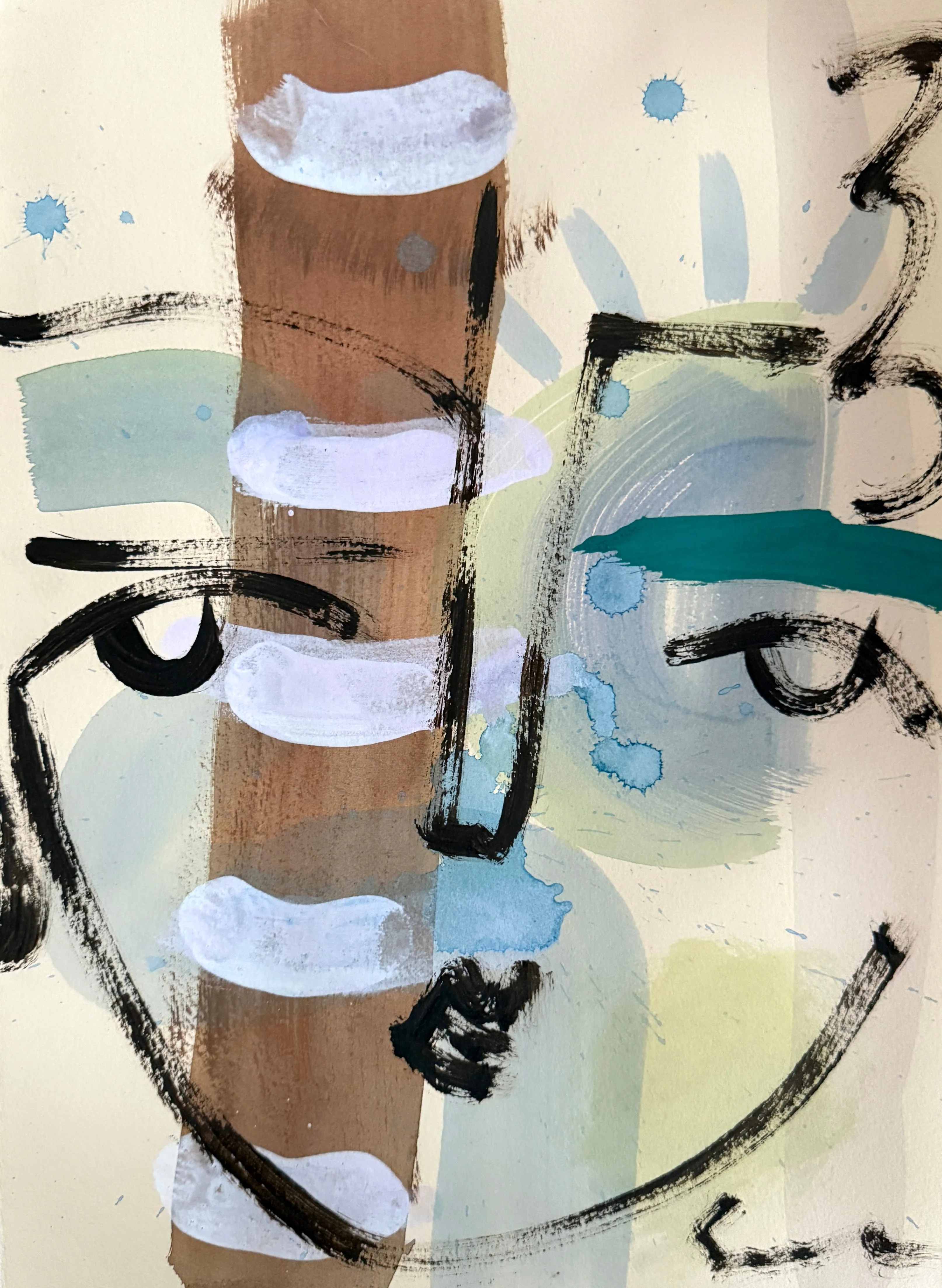 Serpente Face - 15 x 11