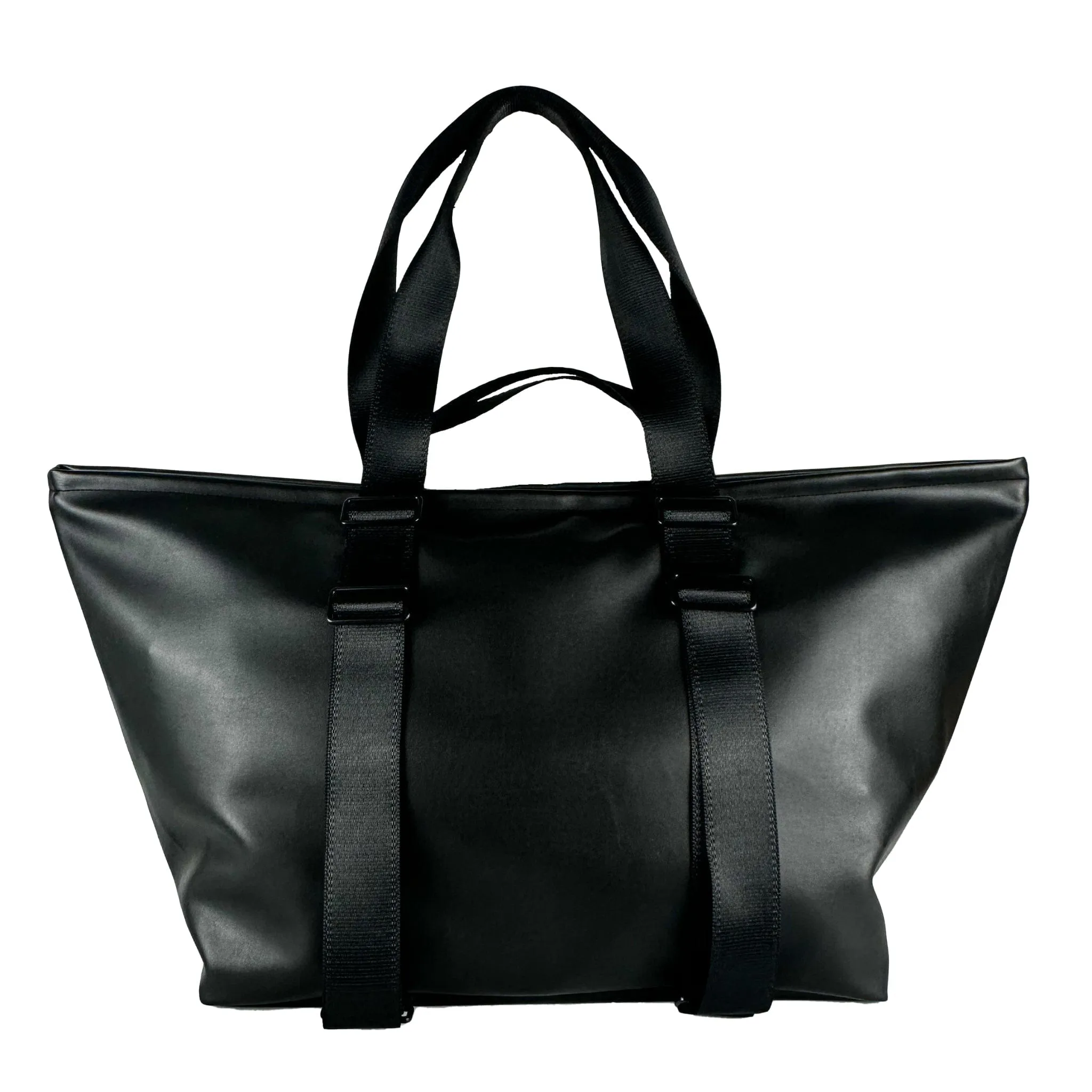 Shoalts Vegan Cactus Leather Weekender | Black
