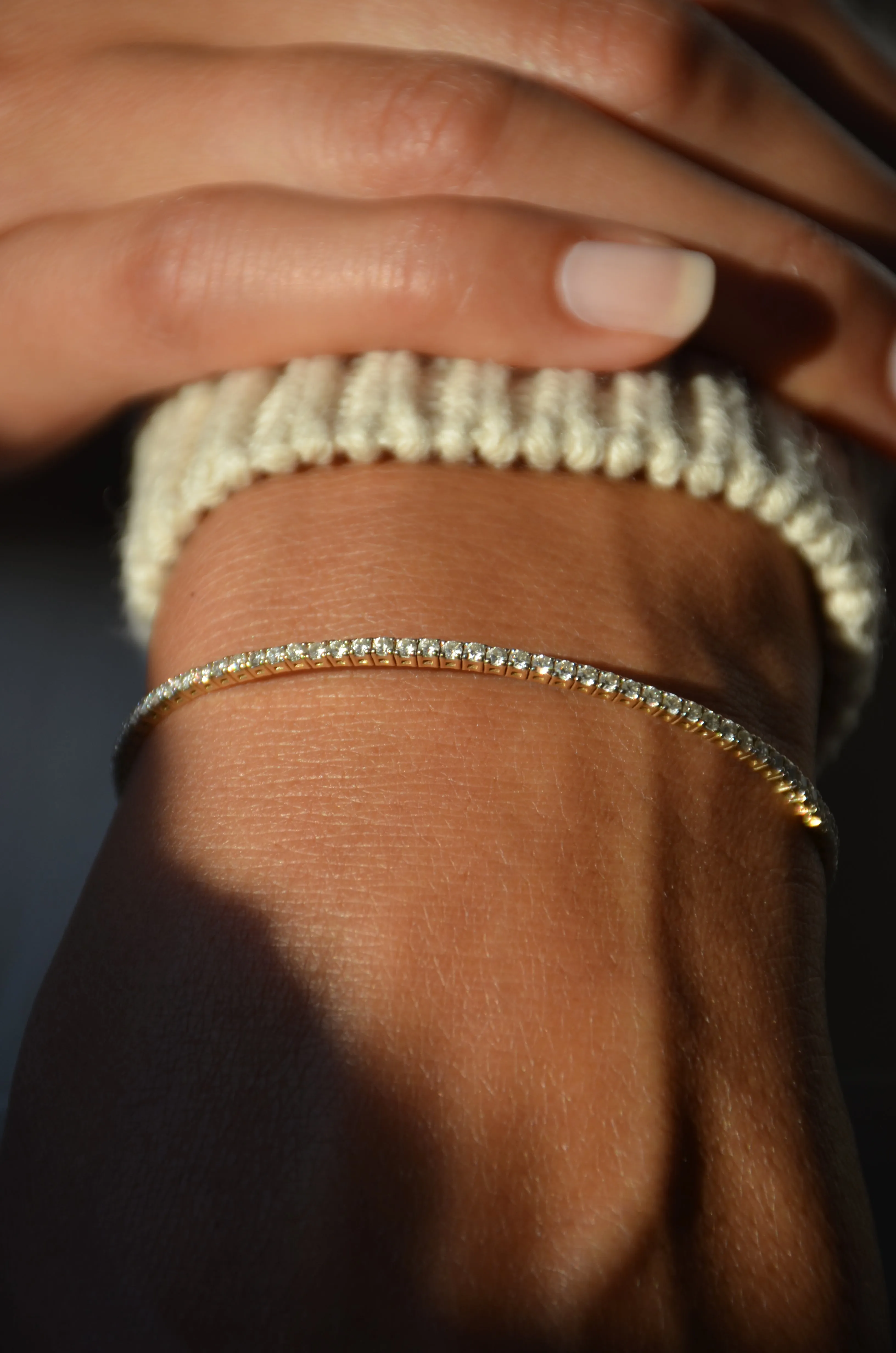 Siroo Diamond Eternity Flex Bangle - 1.5ct