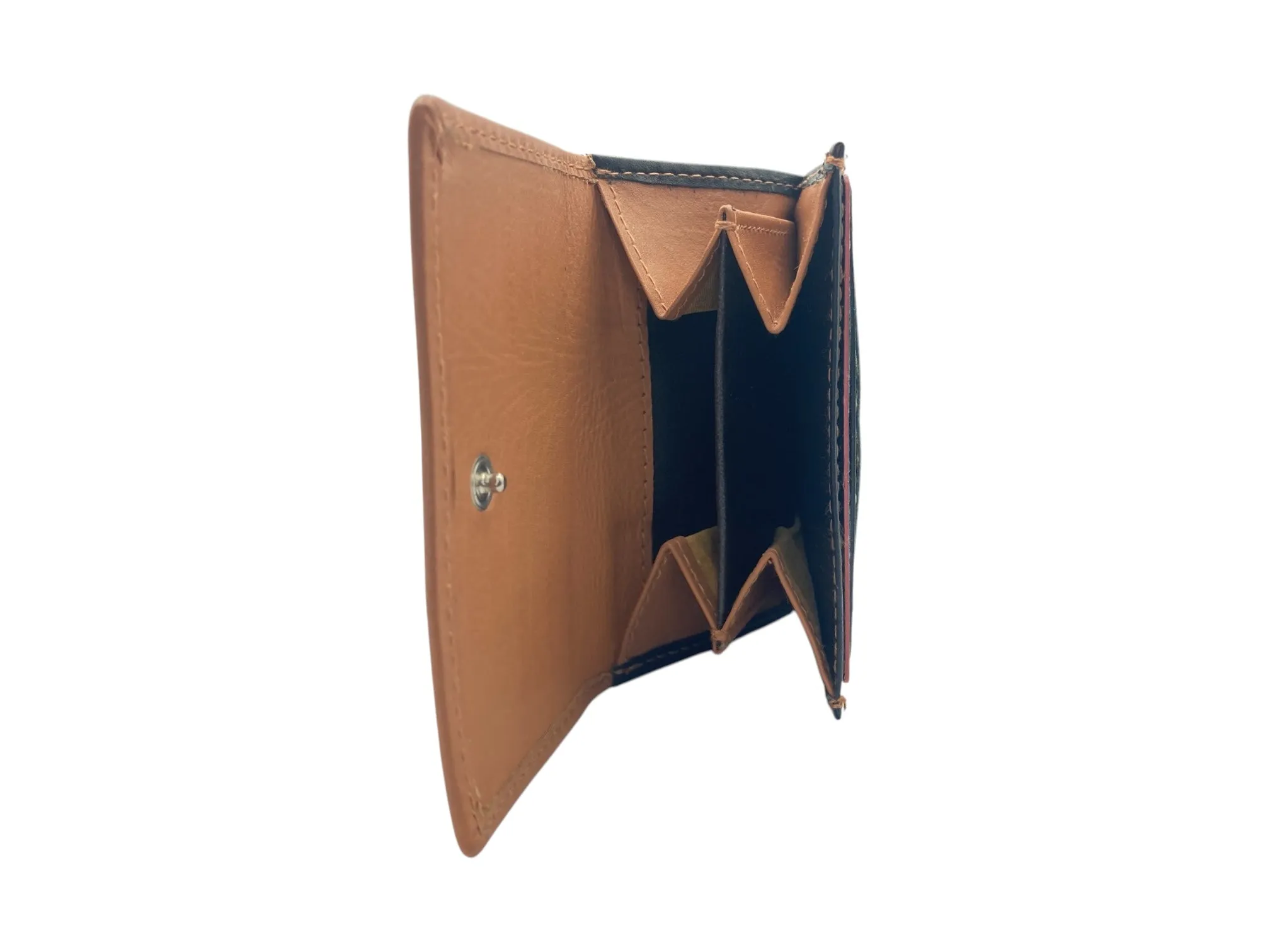 Small Ladies Wallet, Mini Trifold Wallet # 632