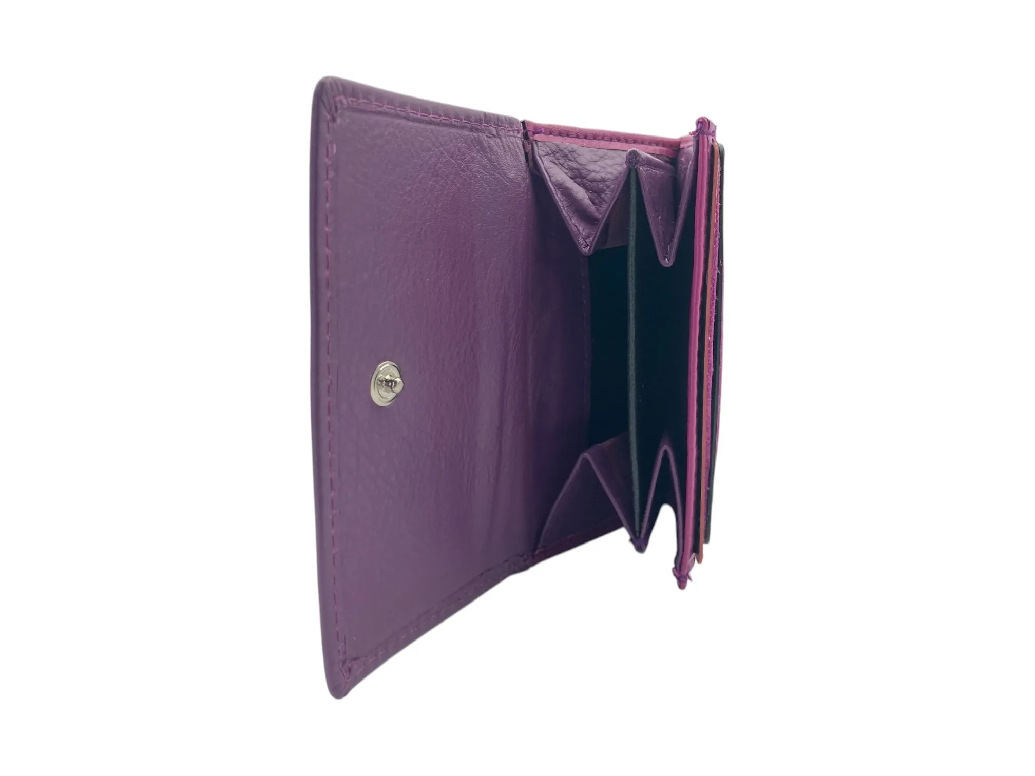 Small Ladies Wallet, Mini Trifold Wallet # 632