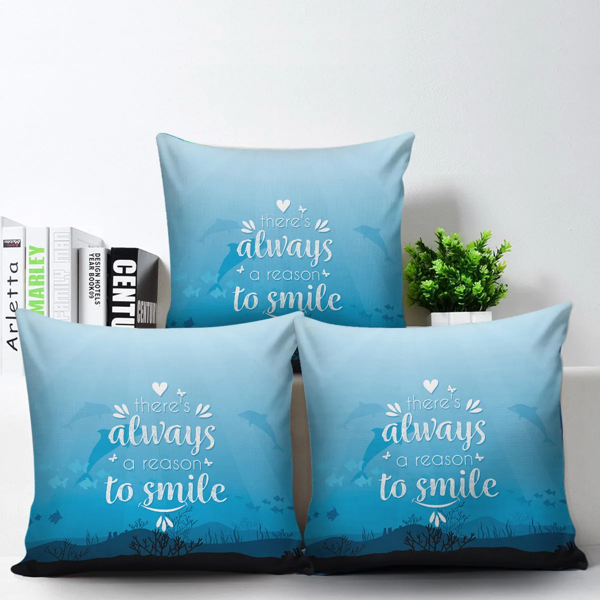 Smile Pillow Cover