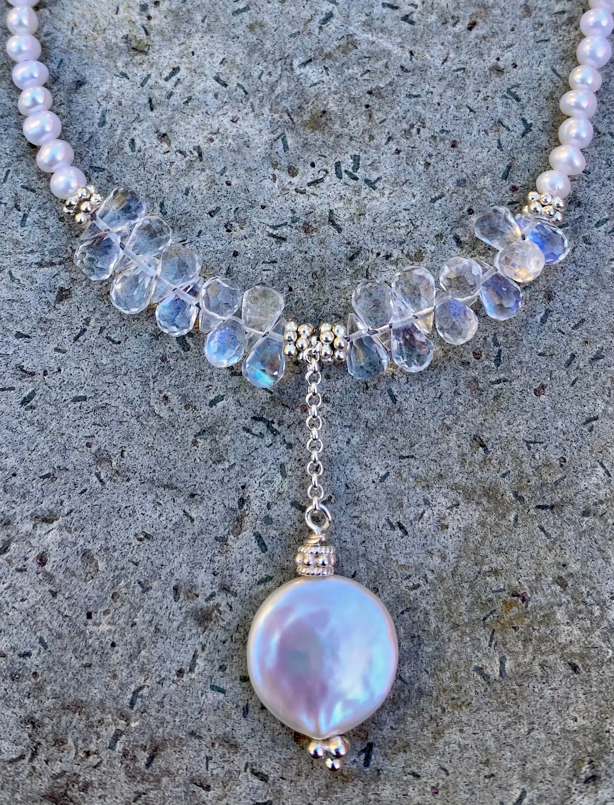Snowflake Dangle Necklace