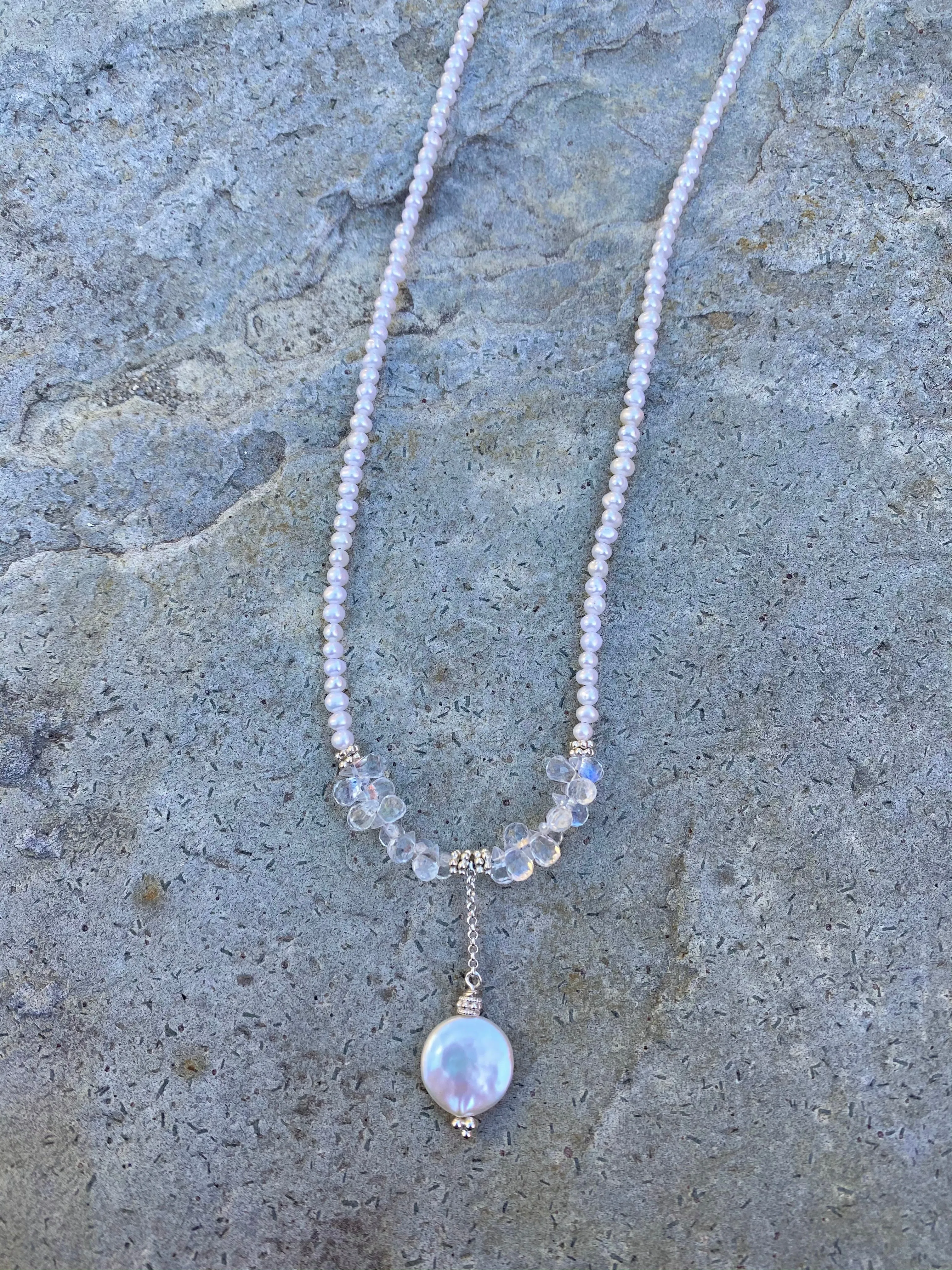 Snowflake Dangle Necklace
