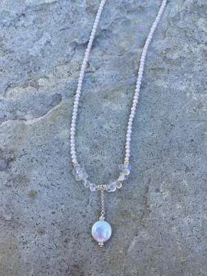 Snowflake Dangle Necklace