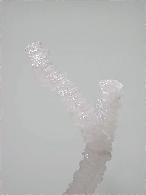 SOLD Calcite, Level 550 Block 1-South, 2nd Section Krushev dol Mine, Madan District, Bulgaria, Mined January 2016, Miniature 0.5 x 4.0 x 4.0 cm, $60.  Online 3/23.