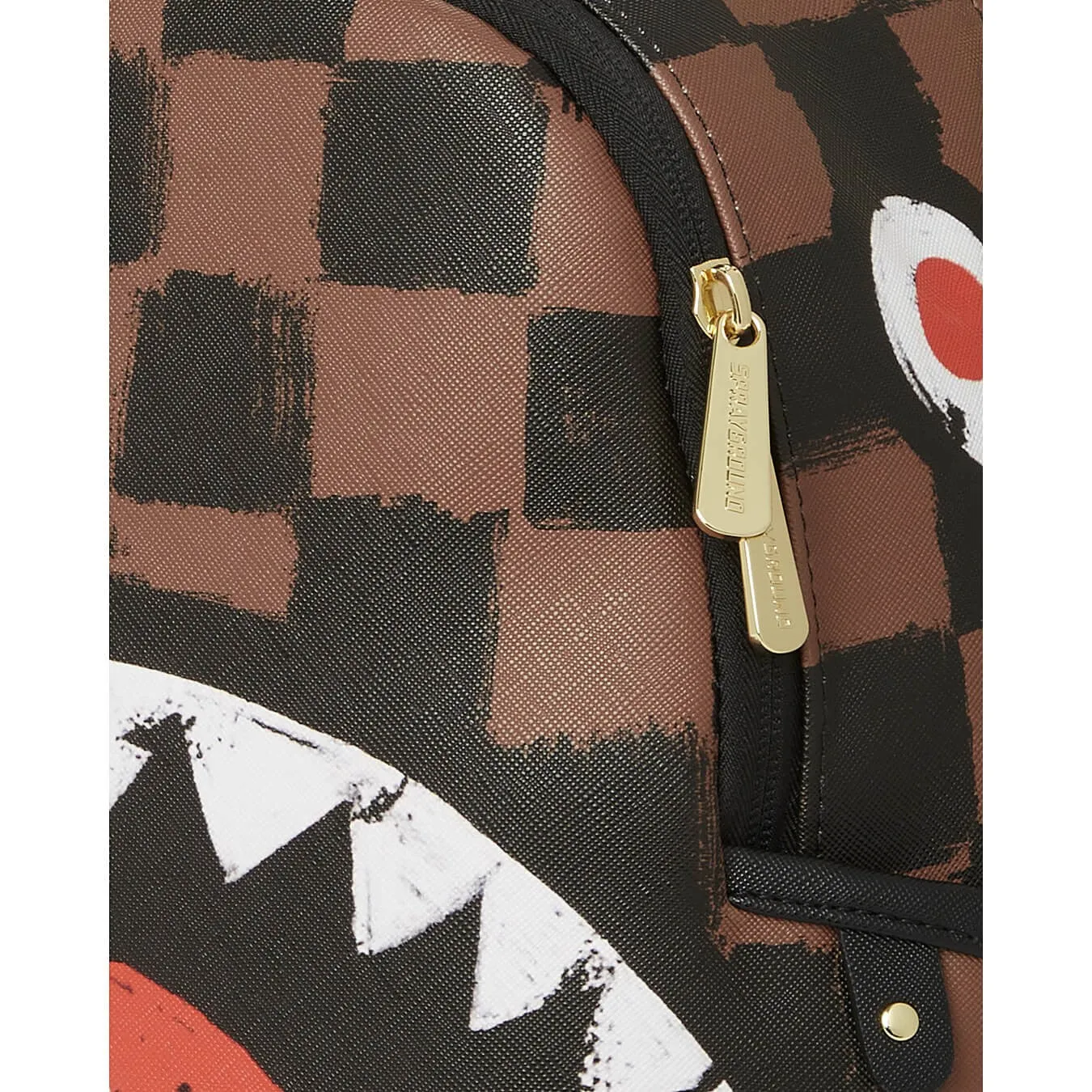 Sprayground Sharks In Paris Paint Savage Backpack Brown