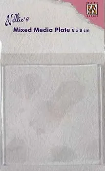 Square Mixed Media Plate