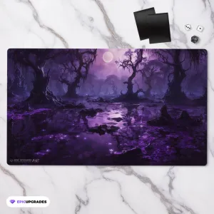 Swamp Playmat | 24"x14" Magic the Gathering Black Mana MTG