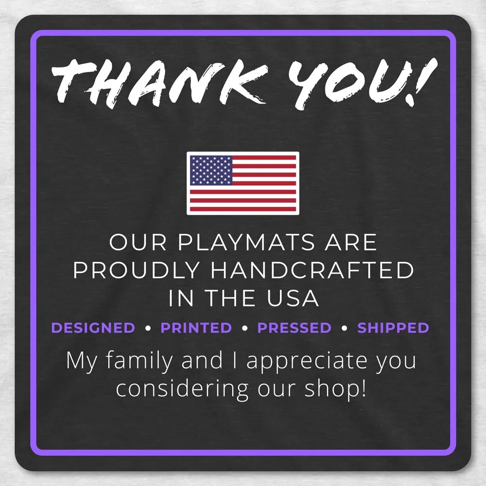 Swamp Playmat | 24"x14" Magic the Gathering Black Mana MTG